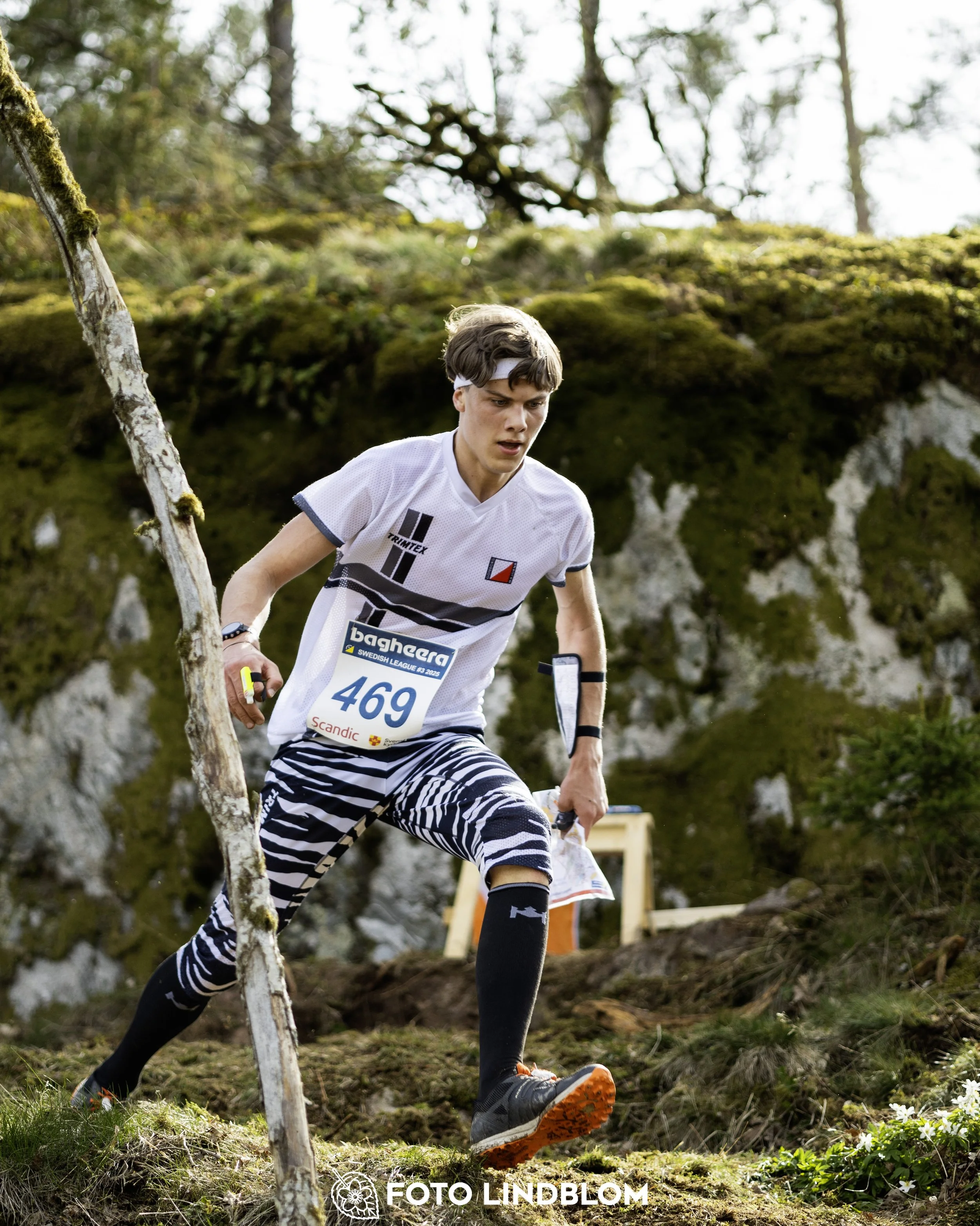 A picture from the third stage of the Swedish League orienteering competition
