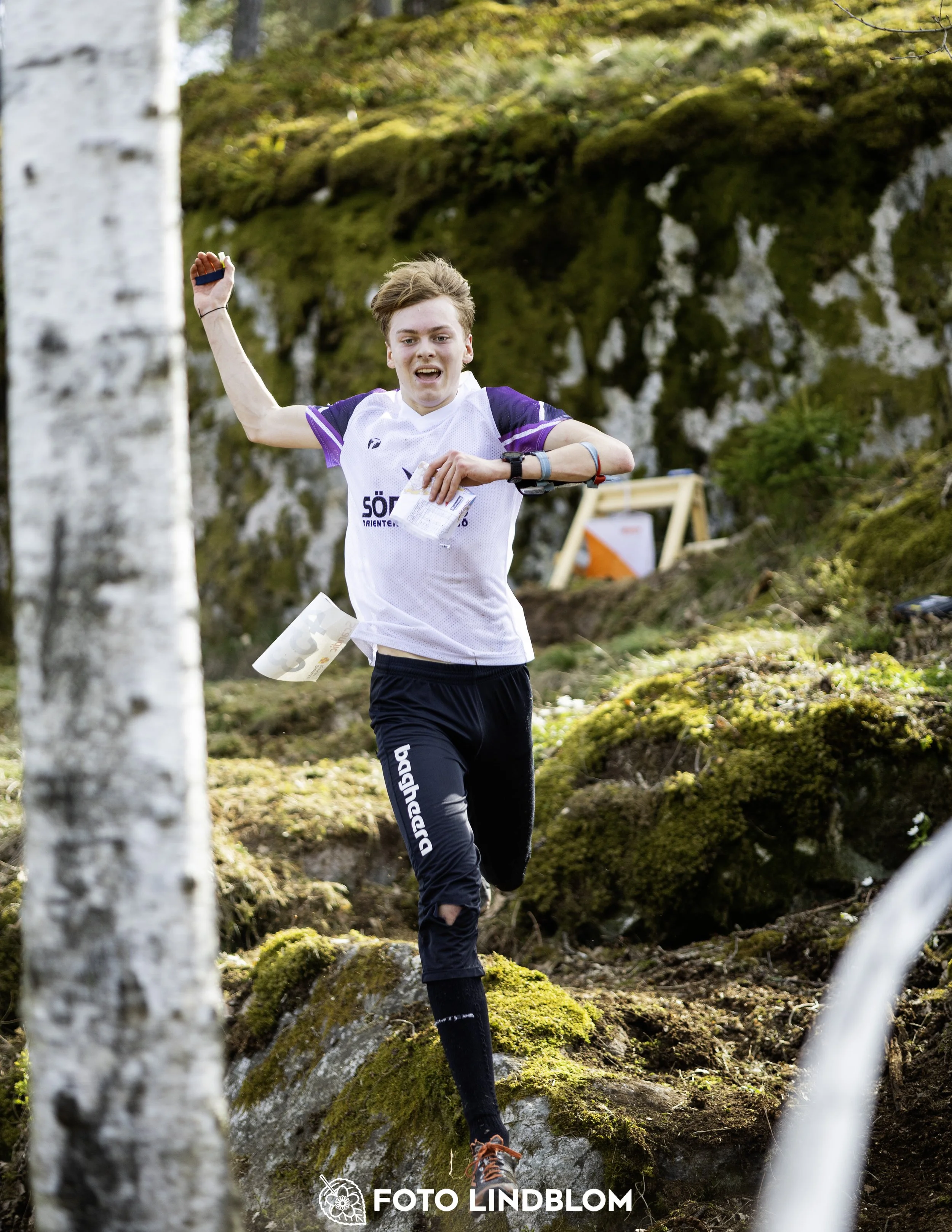 A picture from the third stage of the Swedish League orienteering competition