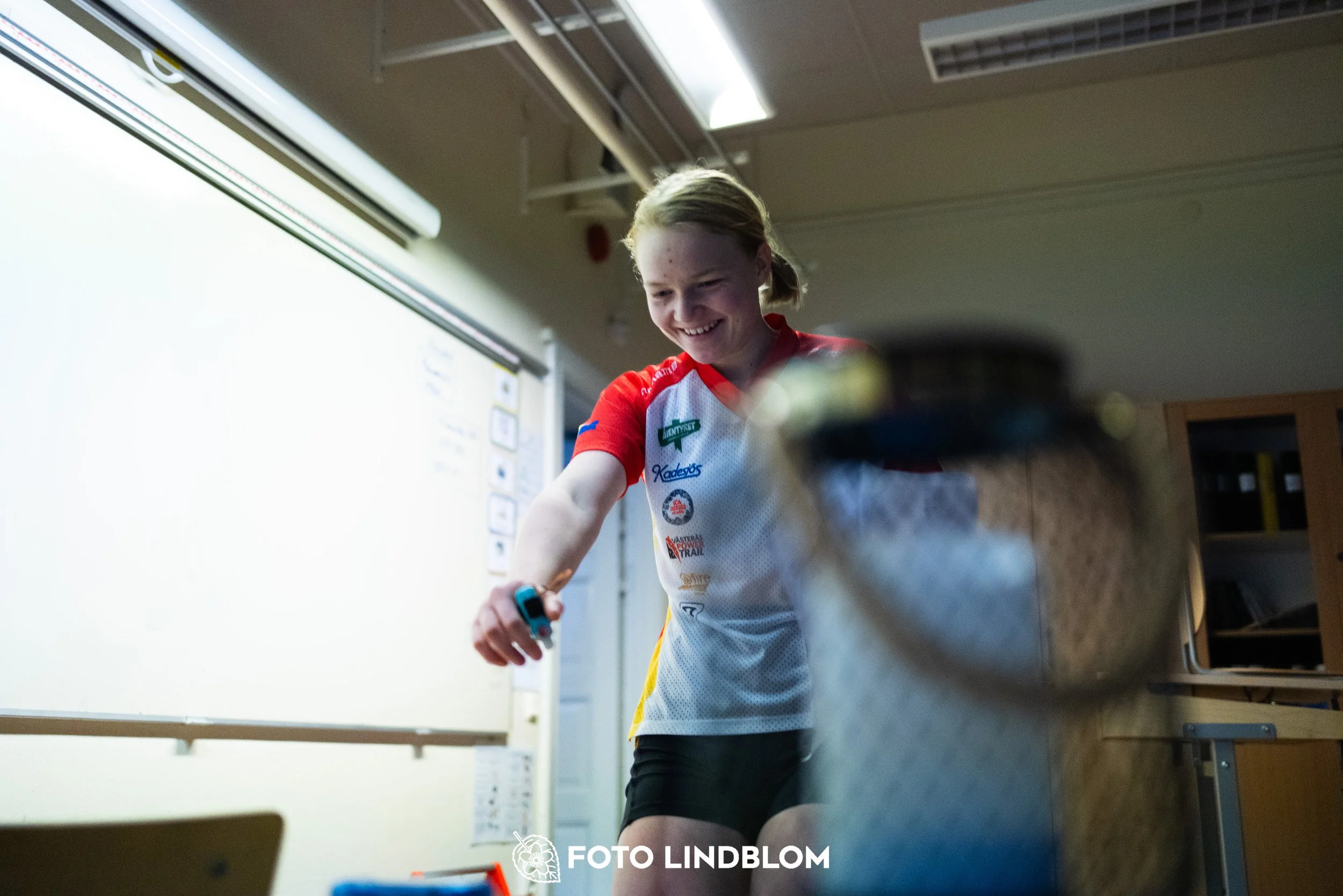 A picture from the indoor orienteering event Viken Indoor taken by Foto Lindblom