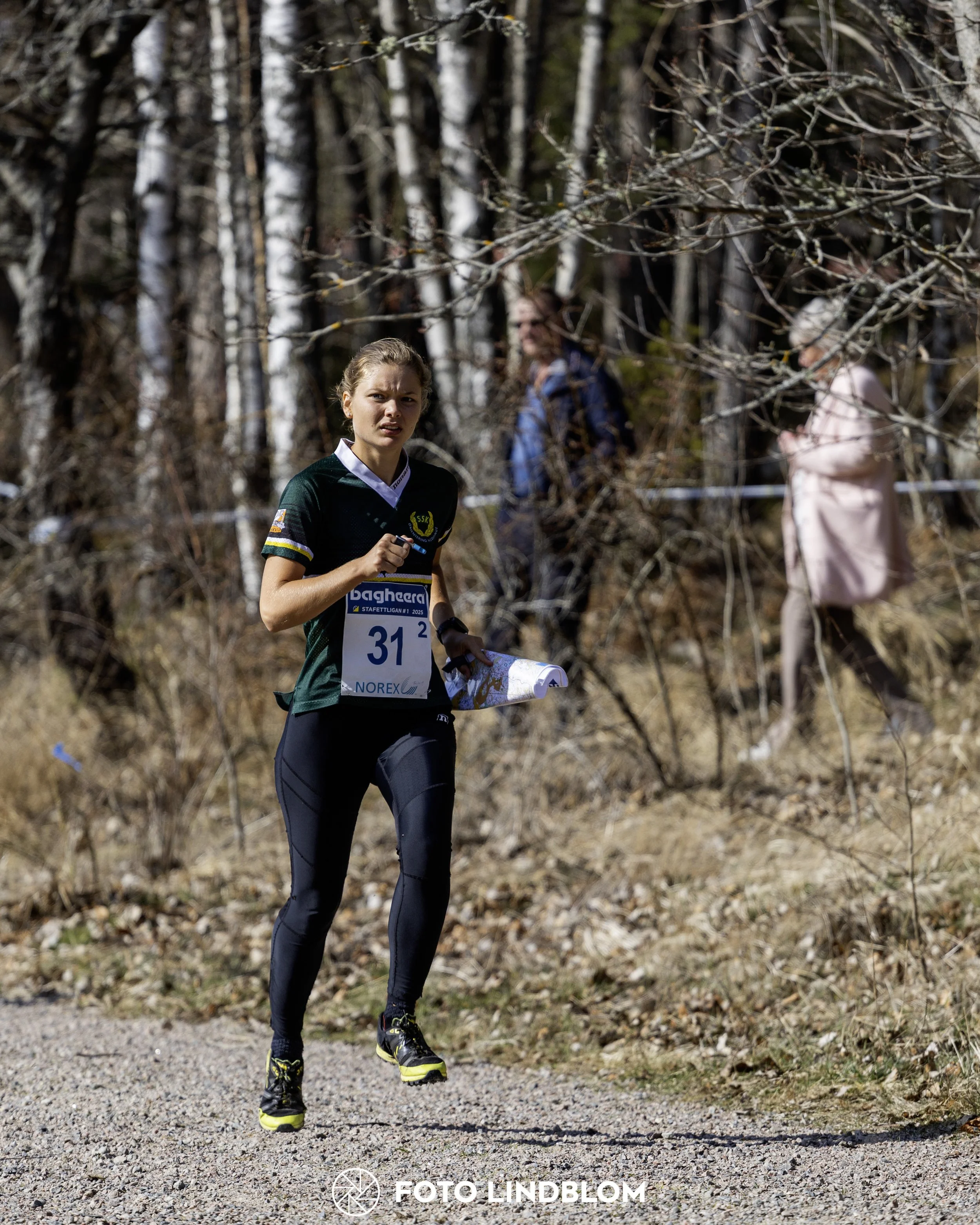 A picture from the orienteering relay competition "Måsen Staffeten"
