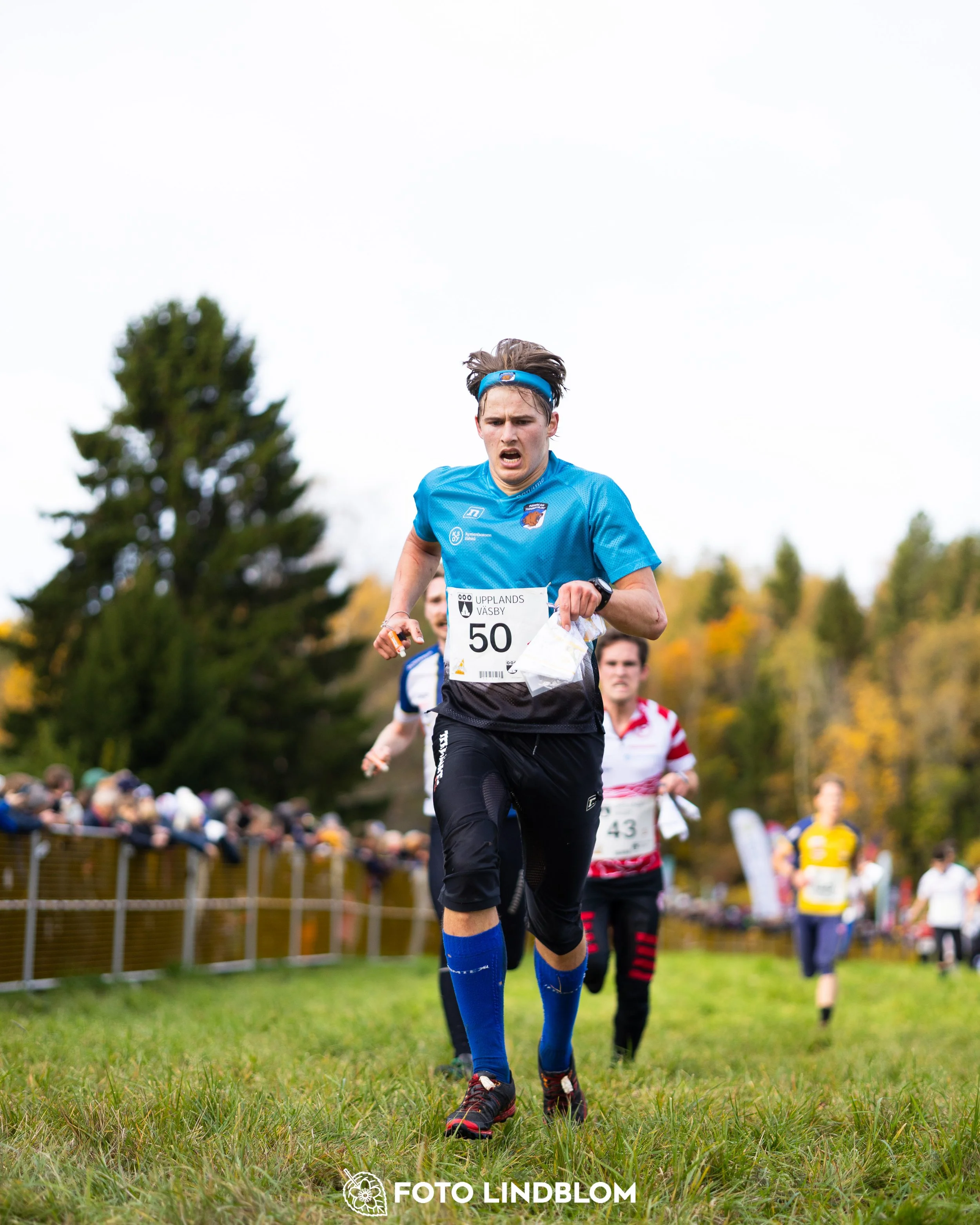 A picture from the 25-Manna orienteering event taken by Foto Lindblom