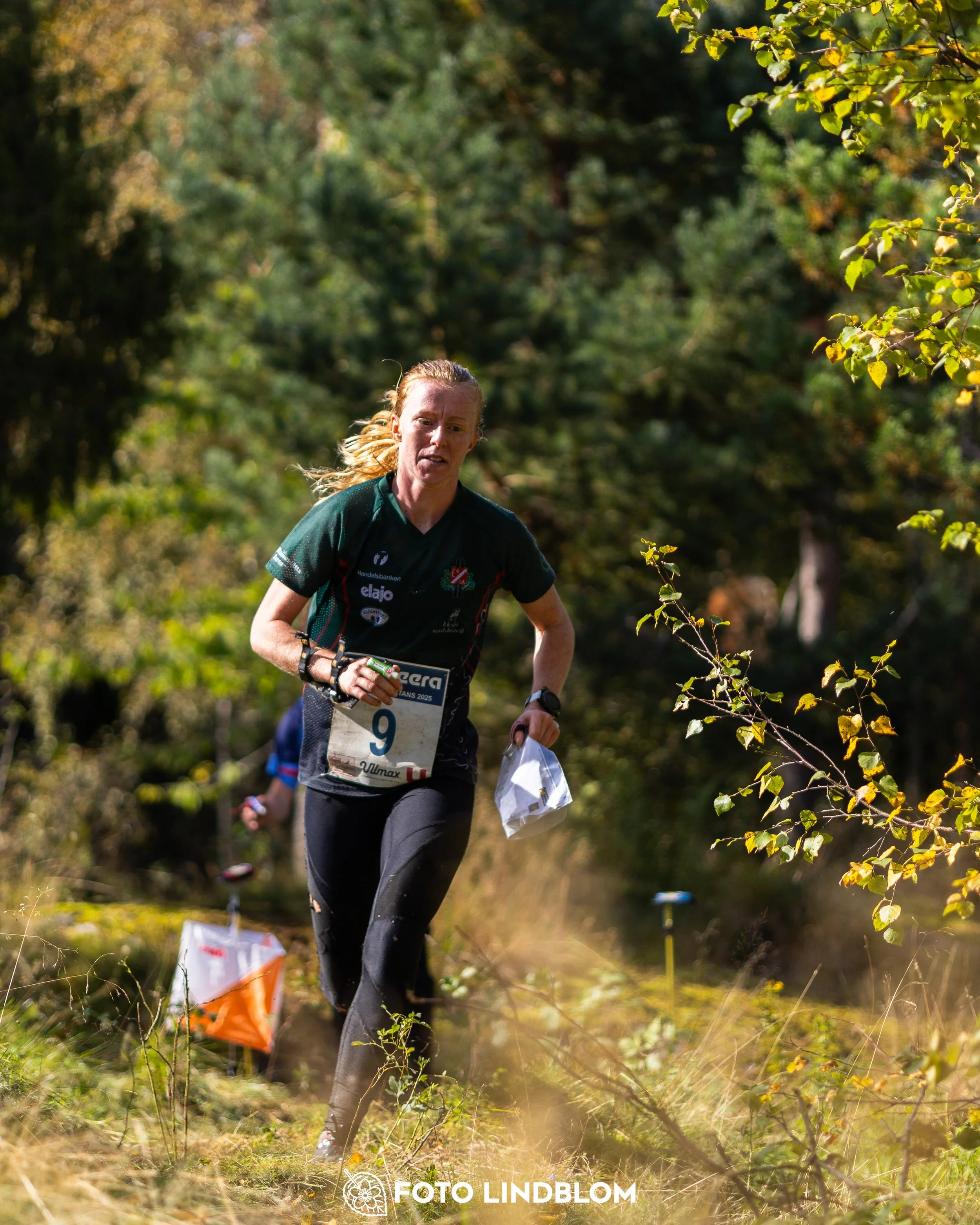 A picture from the Swedish national championship in long distance orienteering and Swedish league race taken by Foto Lindblom