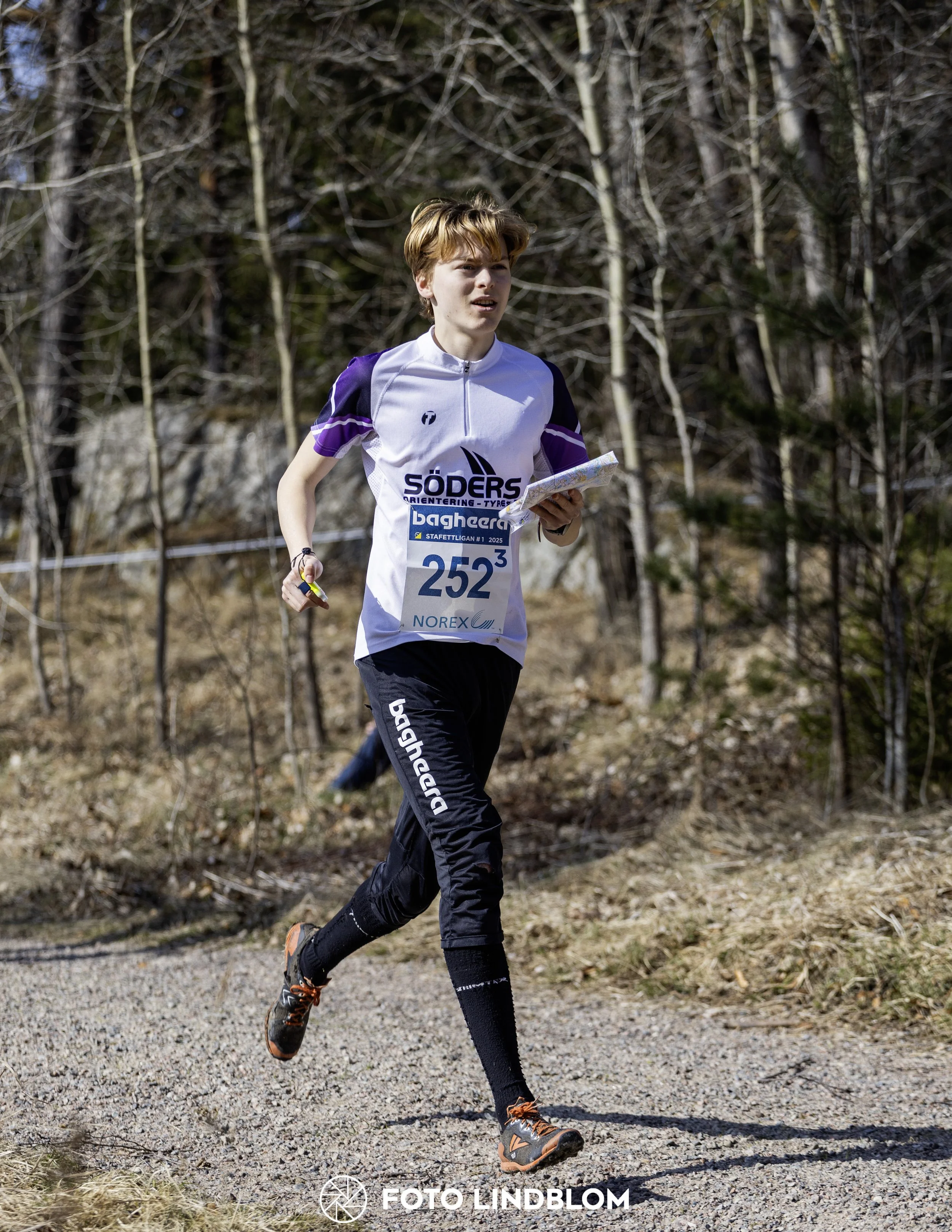 A picture from the orienteering relay competition "Måsen Staffeten"