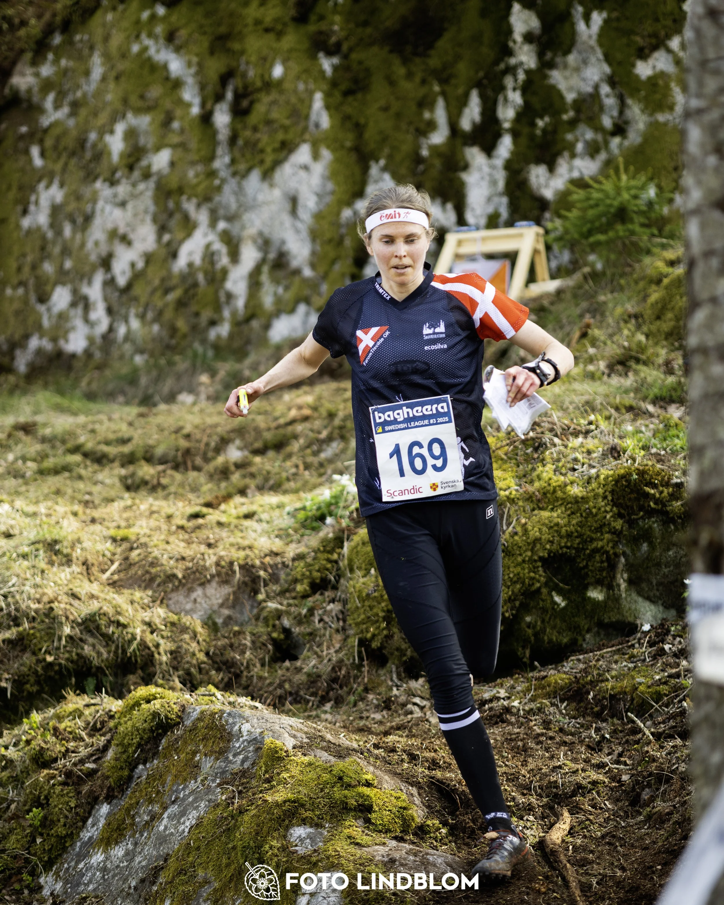 A picture from the third stage of the Swedish League orienteering competition