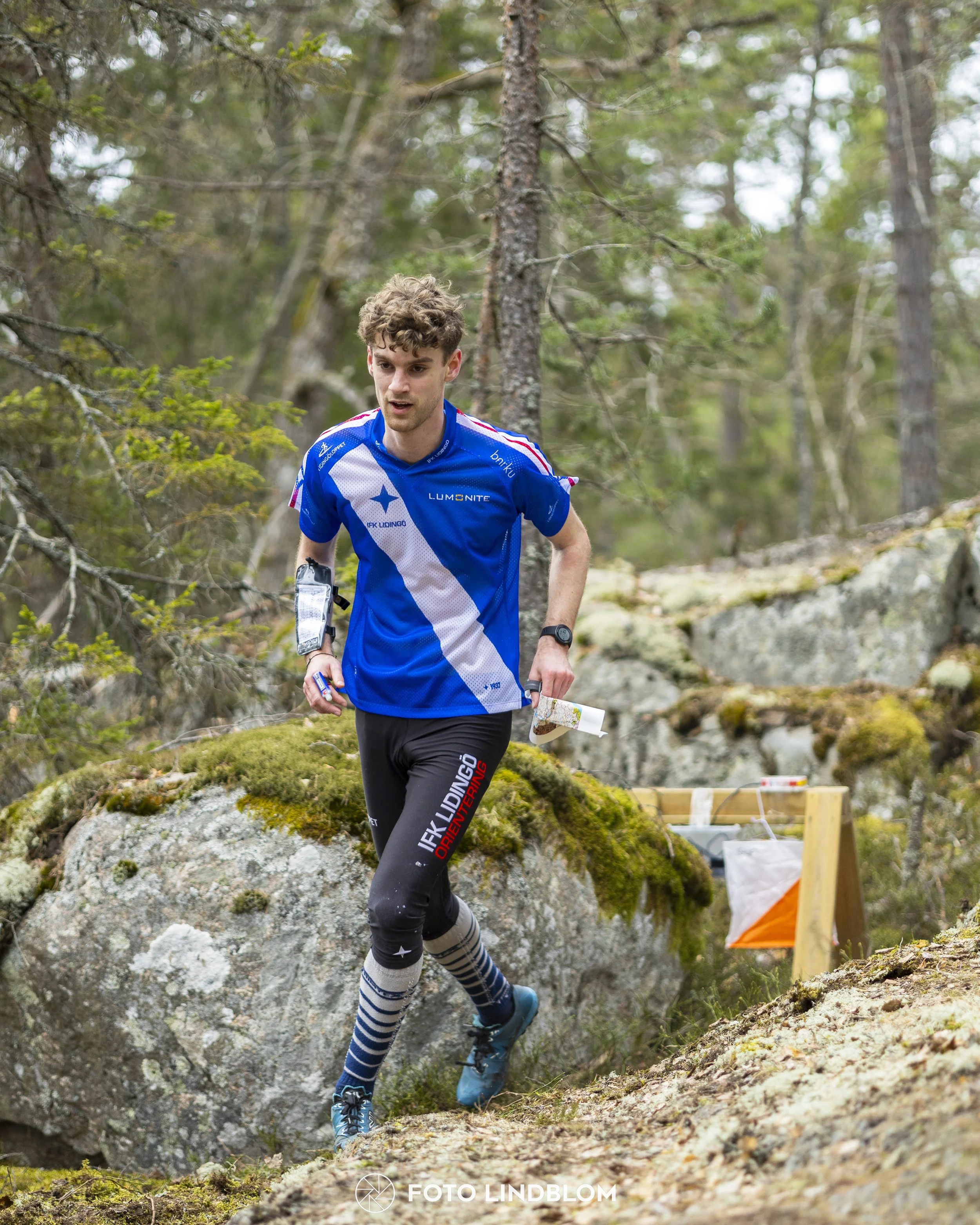 A picture from the orienteering competition "Orminge Medeln"