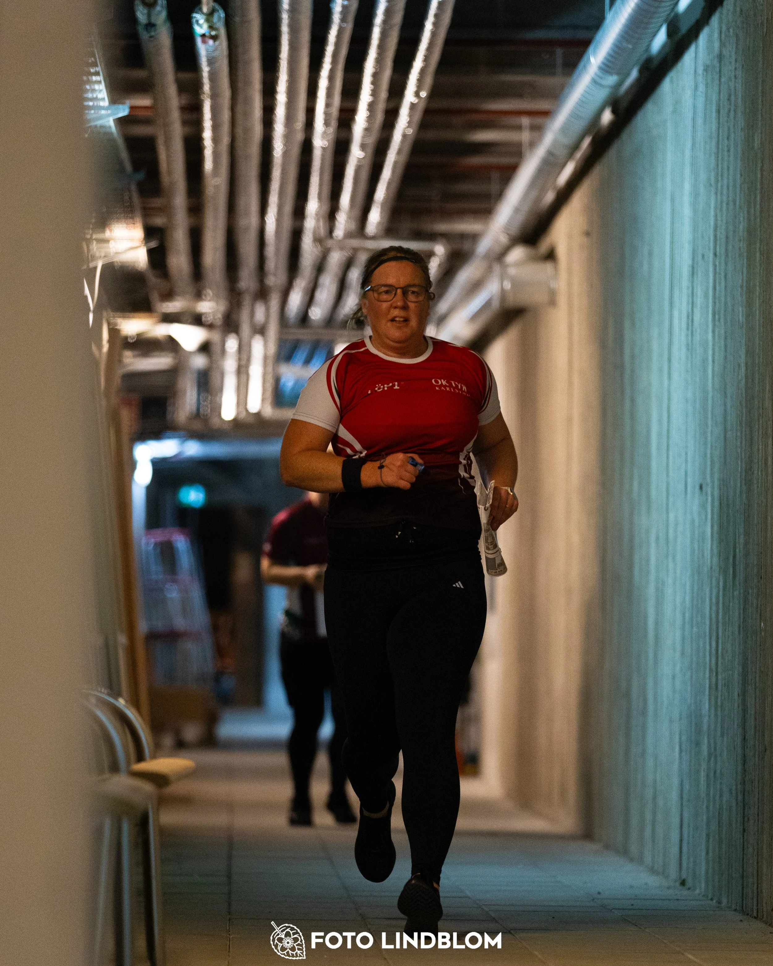 A picture from the indoor orienteering event TMOK Indoor taken by Foto Lindblom