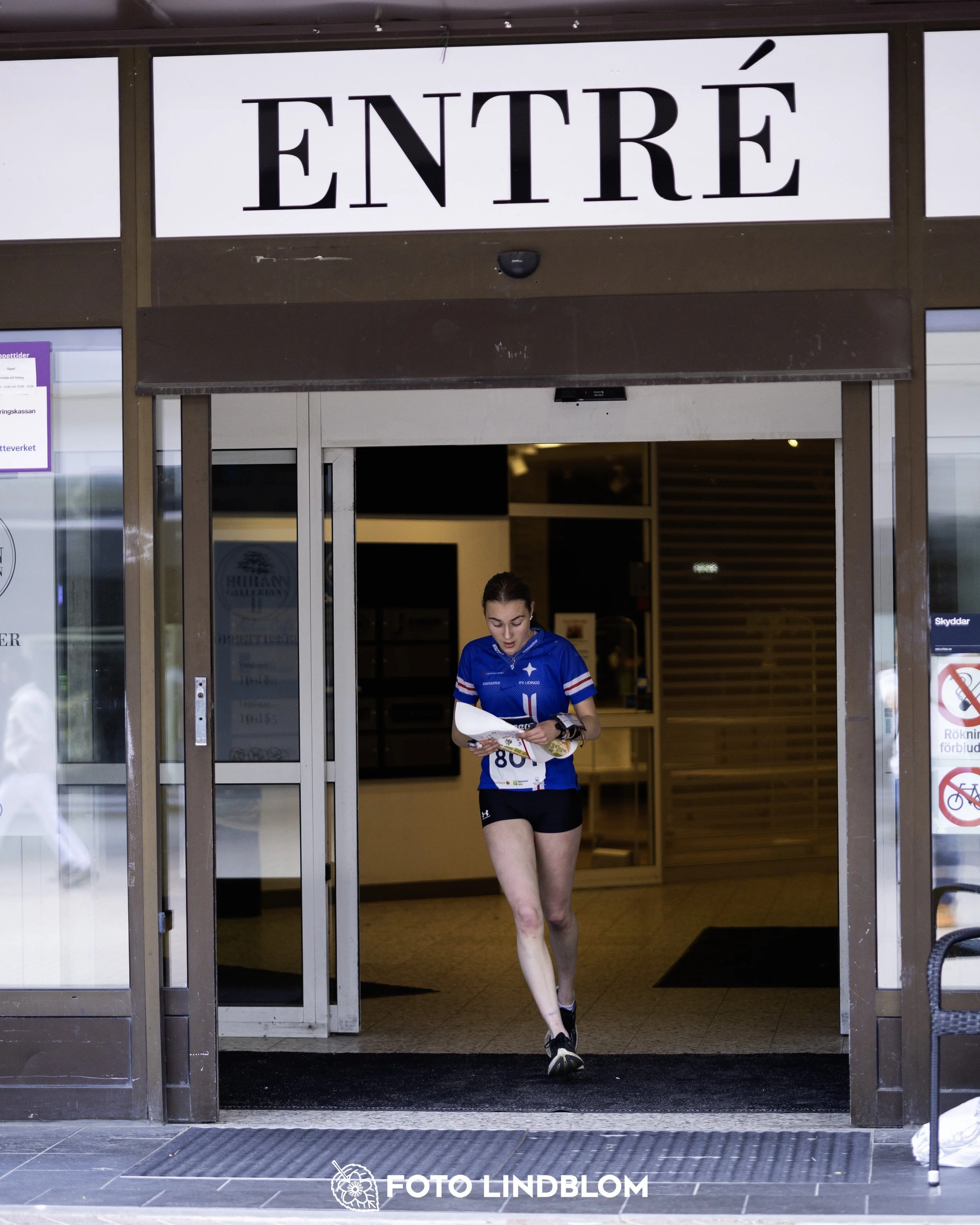 A picture from the fifth stage of the Swedish League orienteering competition