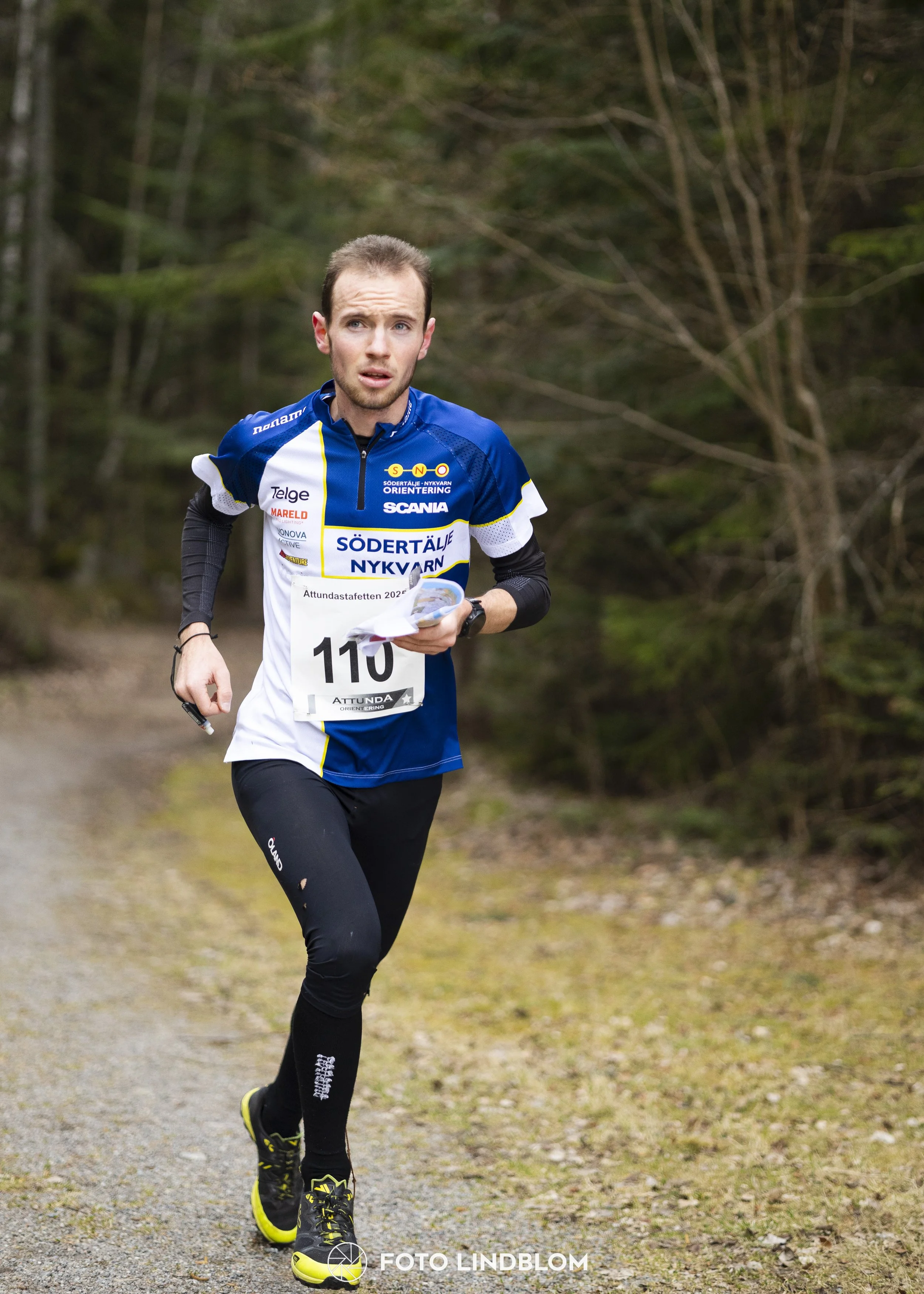 A picture from the orienteering relay competition "Attundastafetten"