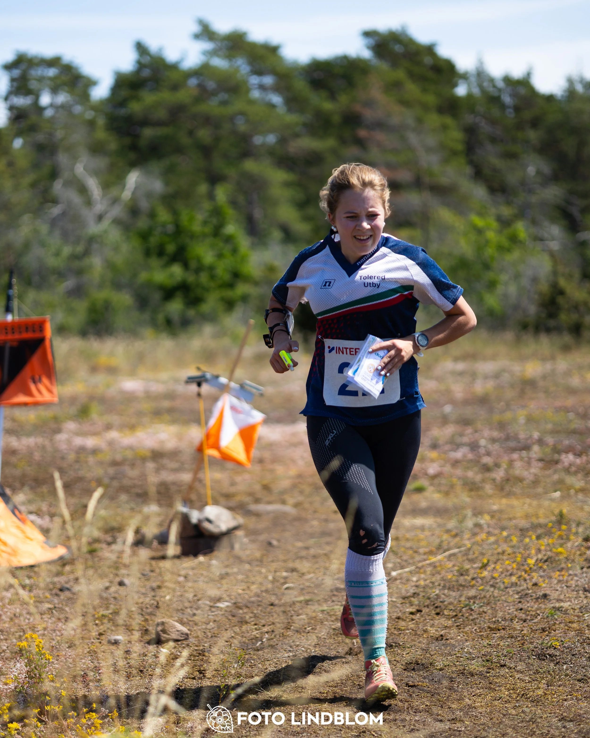 A picture from the Gotlands 3-Dagars orienteering competition