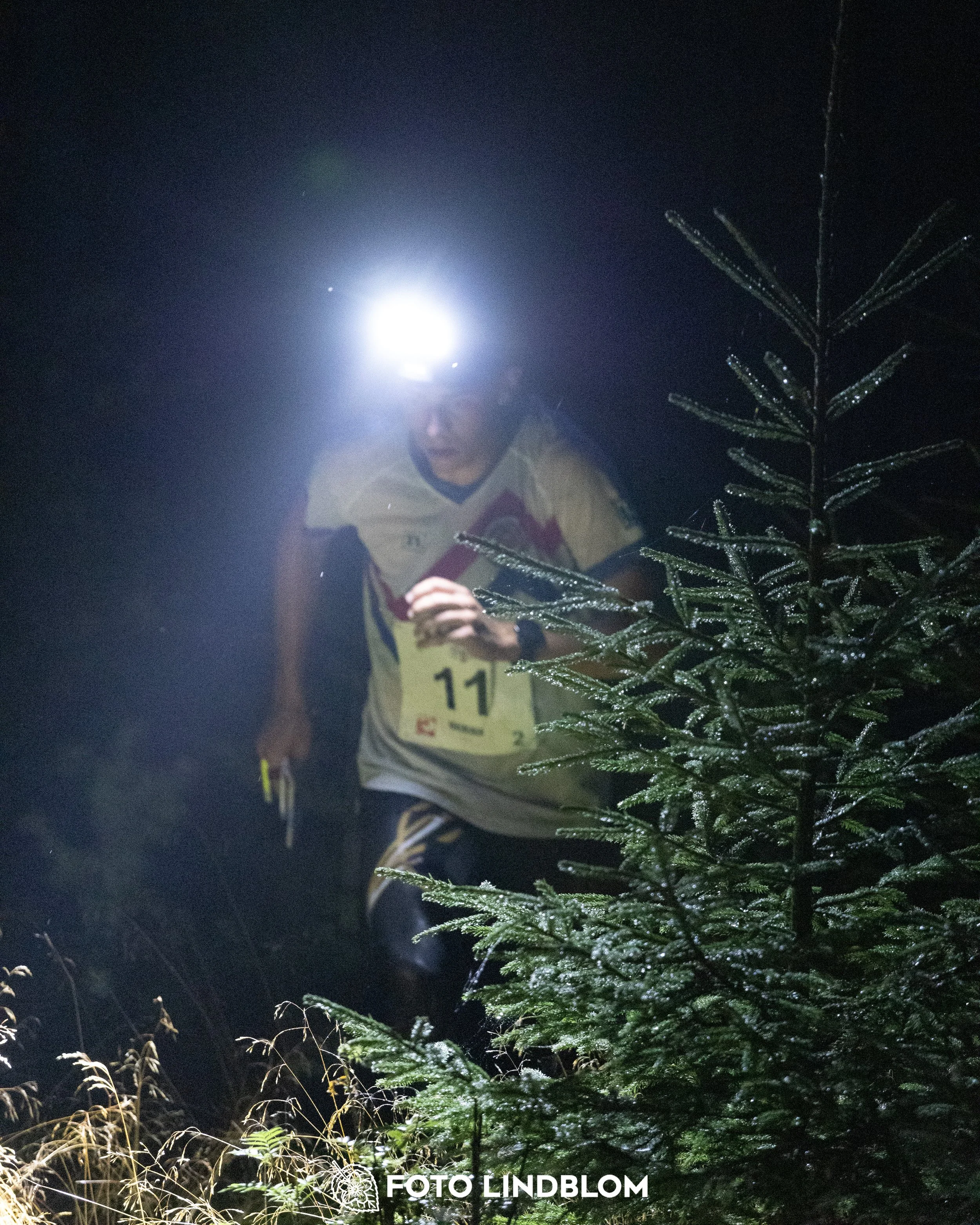 A picture from the youth 10 mila orienteering competition taken by Foto Lindblom