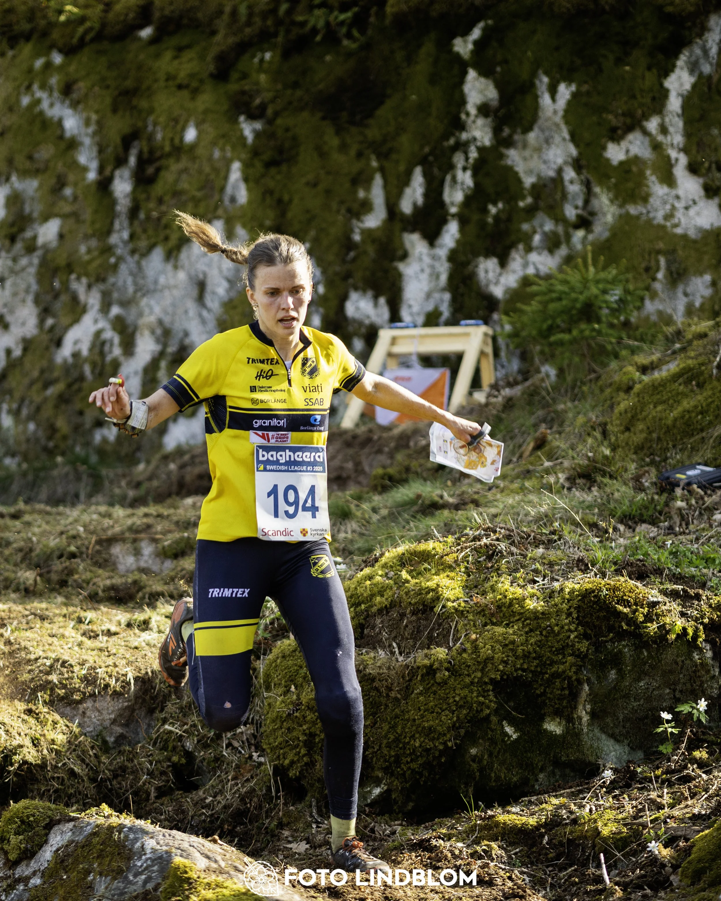 A picture from the third stage of the Swedish League orienteering competition