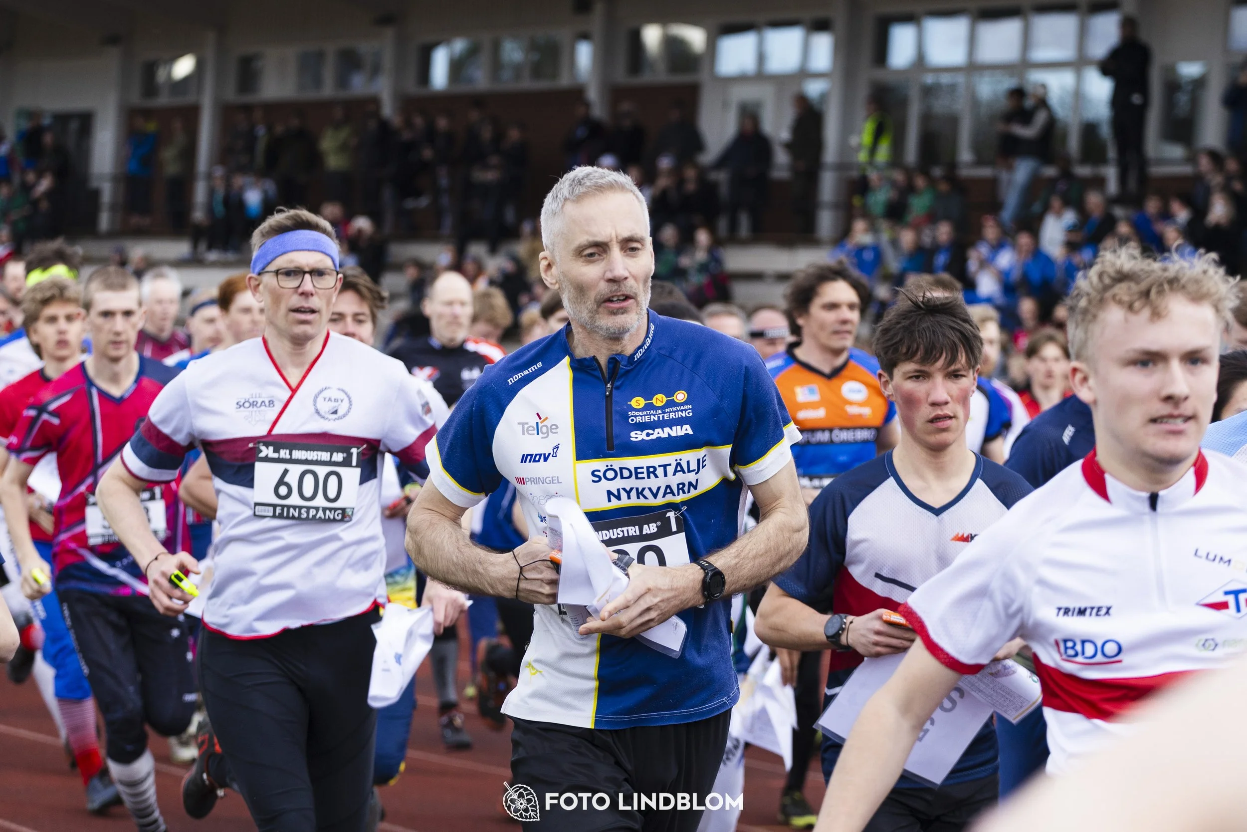 A picture from the 10-Mila orienteering competition