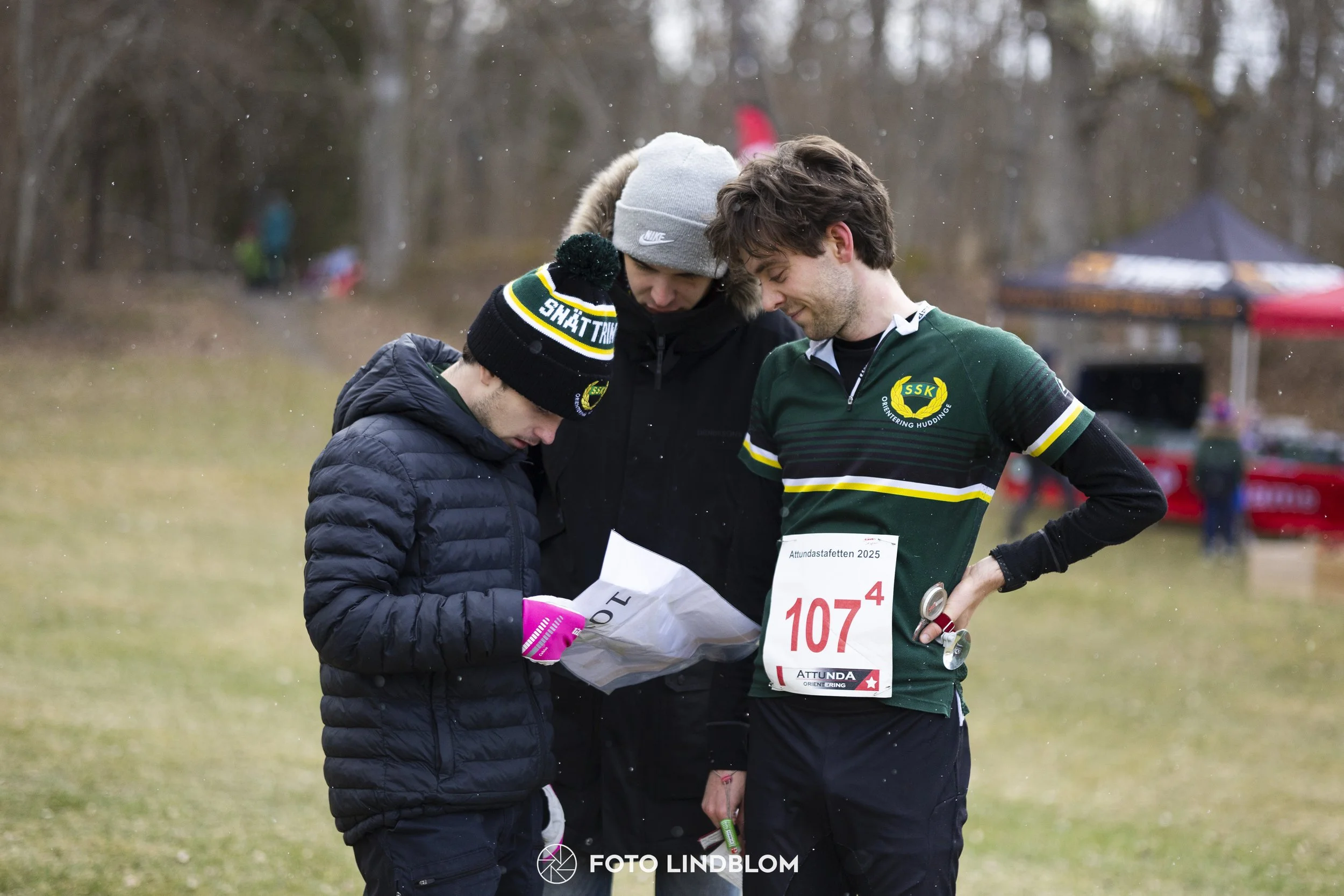 A picture from the orienteering relay competition "Attundastafetten"