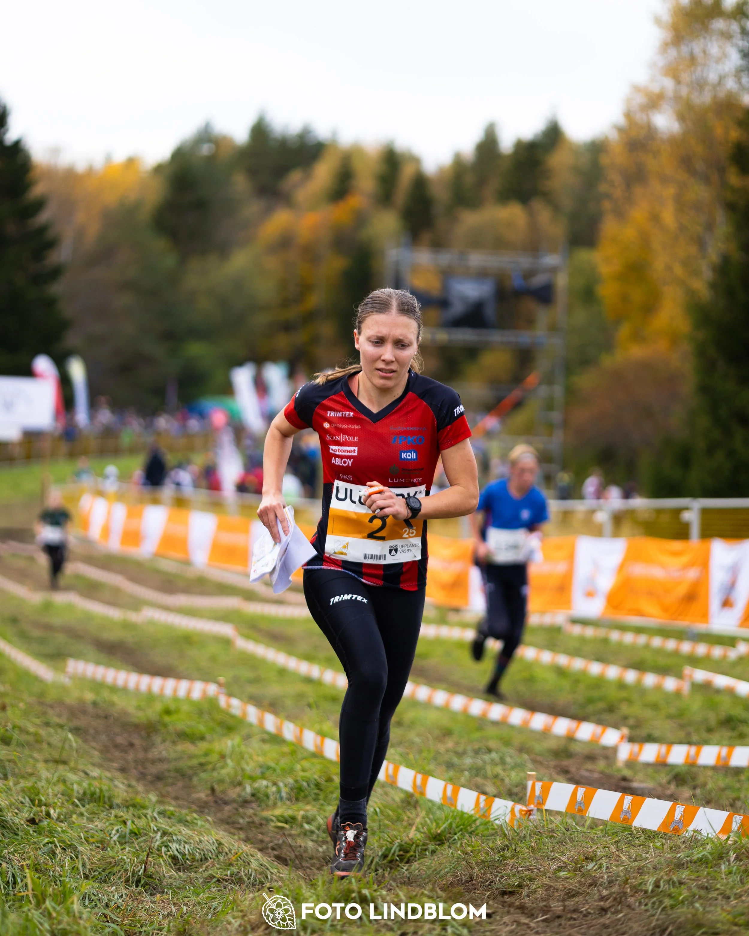 A picture from the 25-Manna orienteering event taken by Foto Lindblom