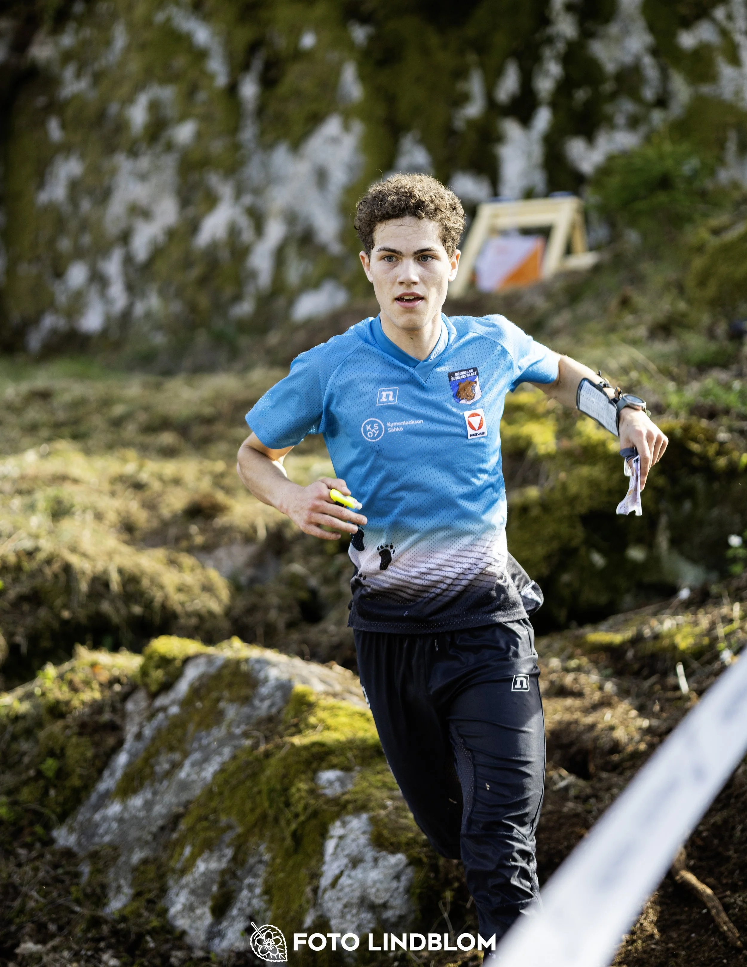 A picture from the third stage of the Swedish League orienteering competition