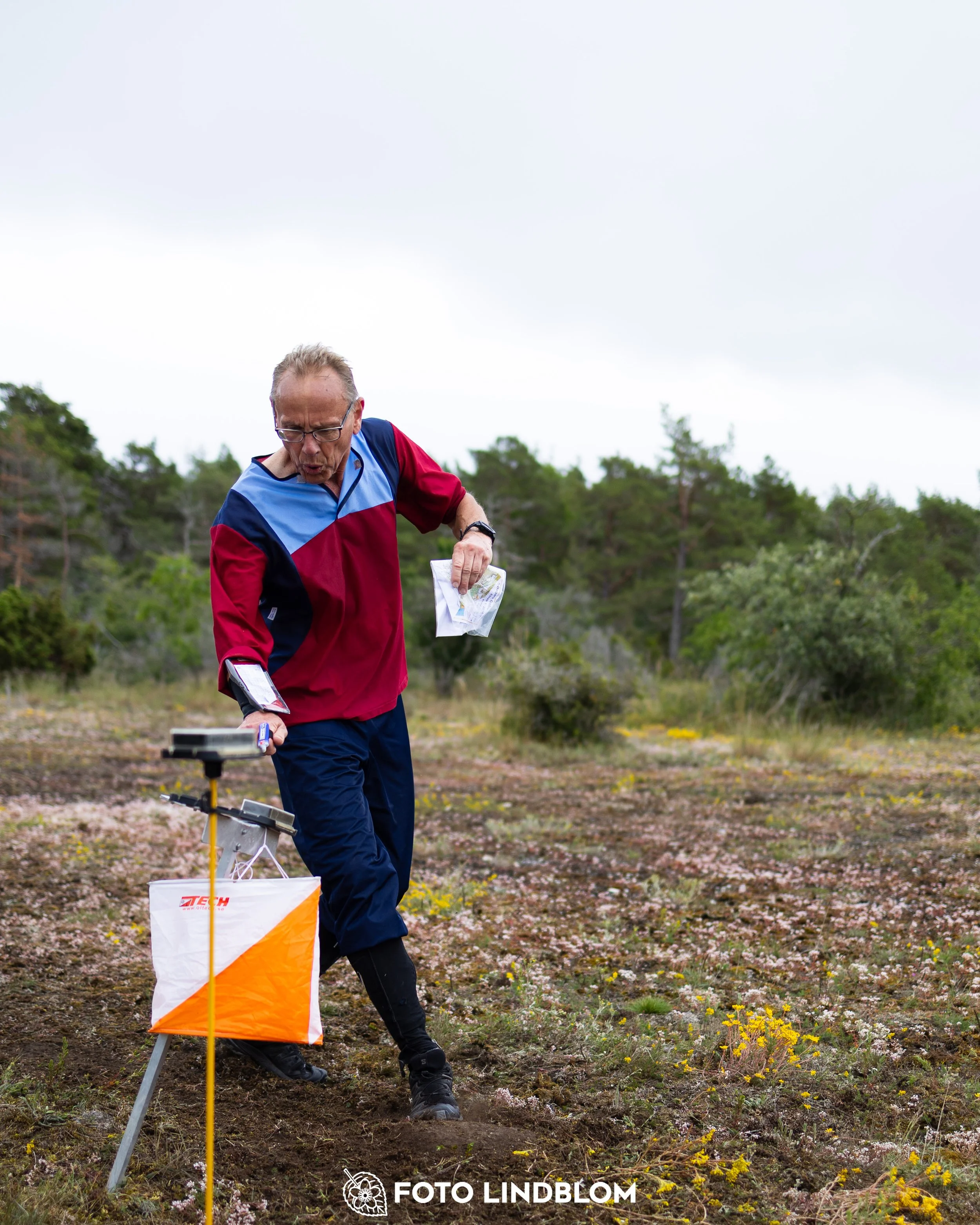 A picture from the Gotlands 3-Dagars orienteering competition