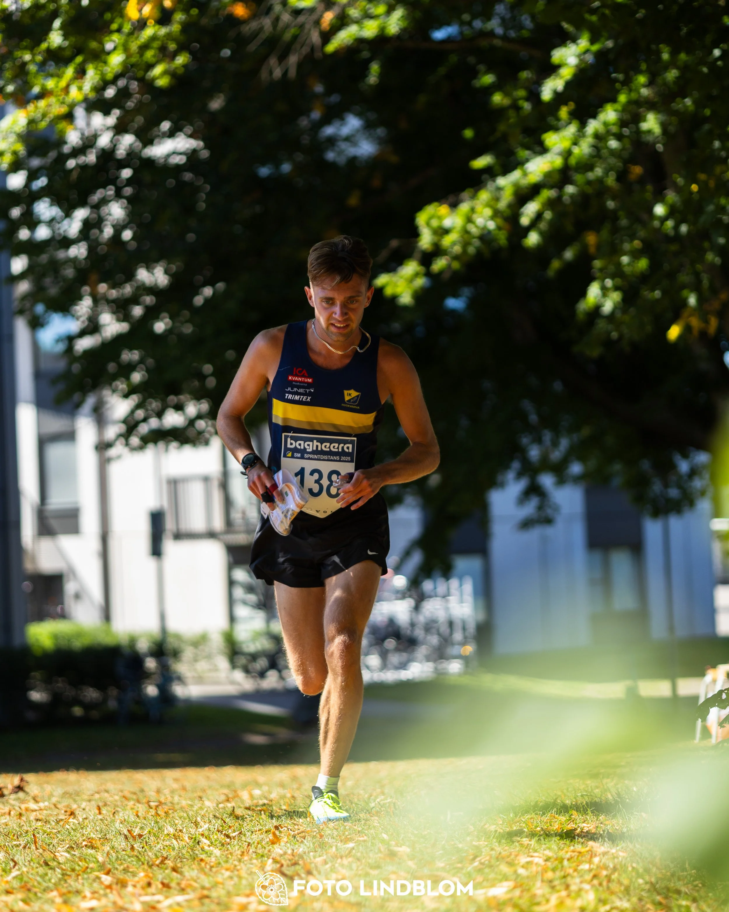 A picture from the Swedish national championship in knock out orienteering  taken by Foto Lindblom