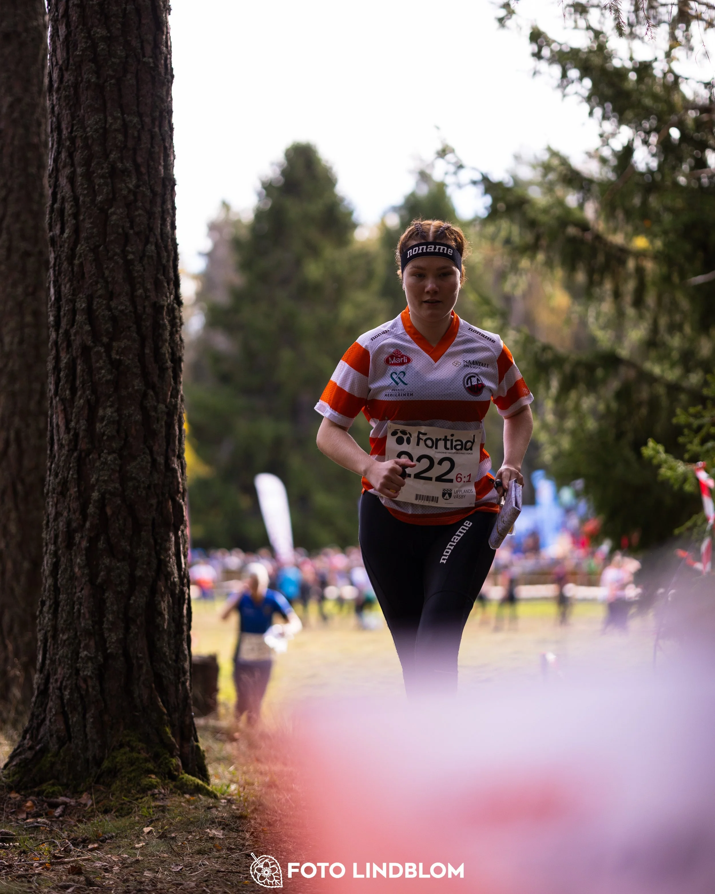 A picture from the 25-Manna orienteering event taken by Foto Lindblom