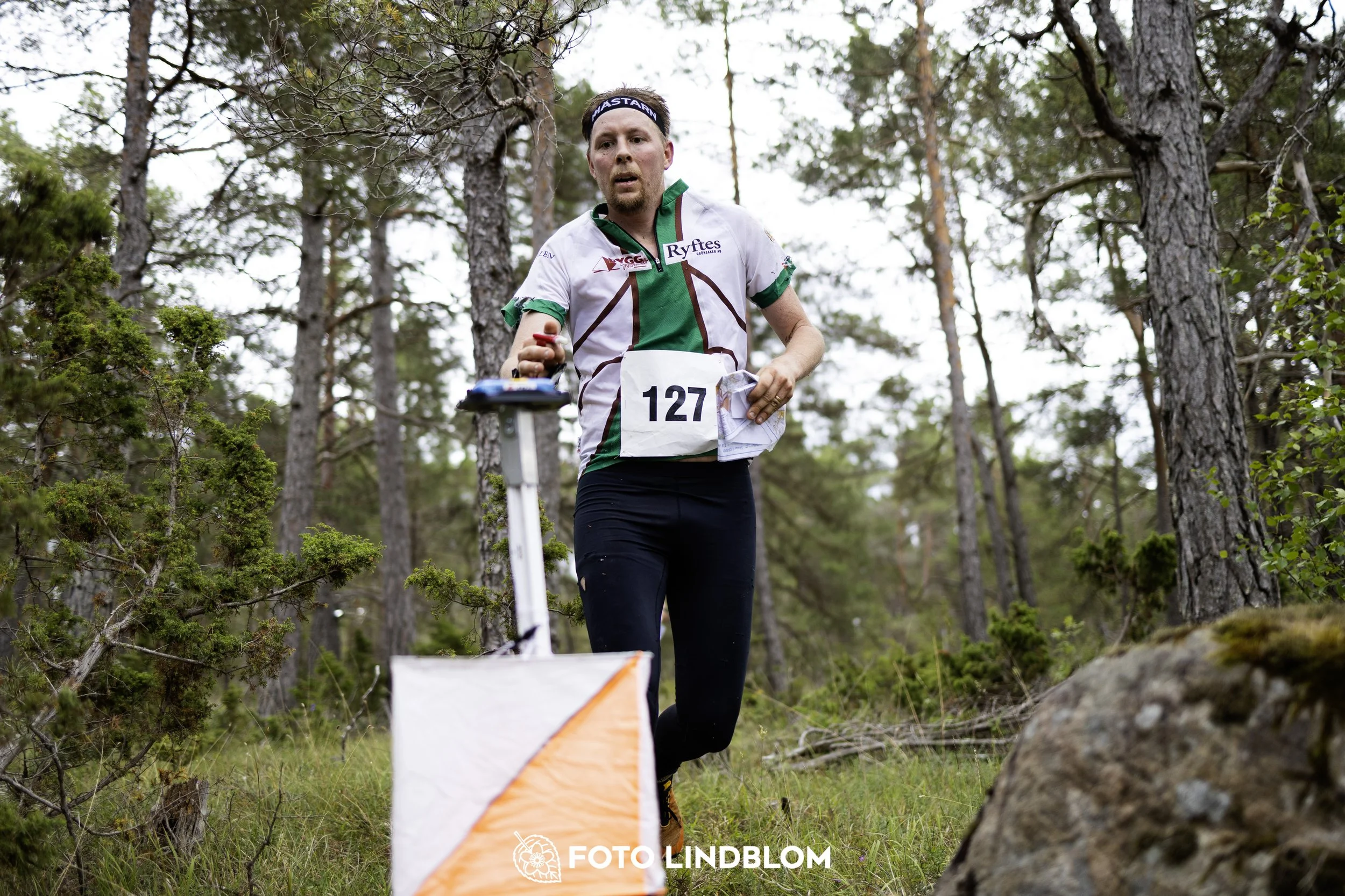 A picture from the Gotlands 2-Dagars orienteering competition