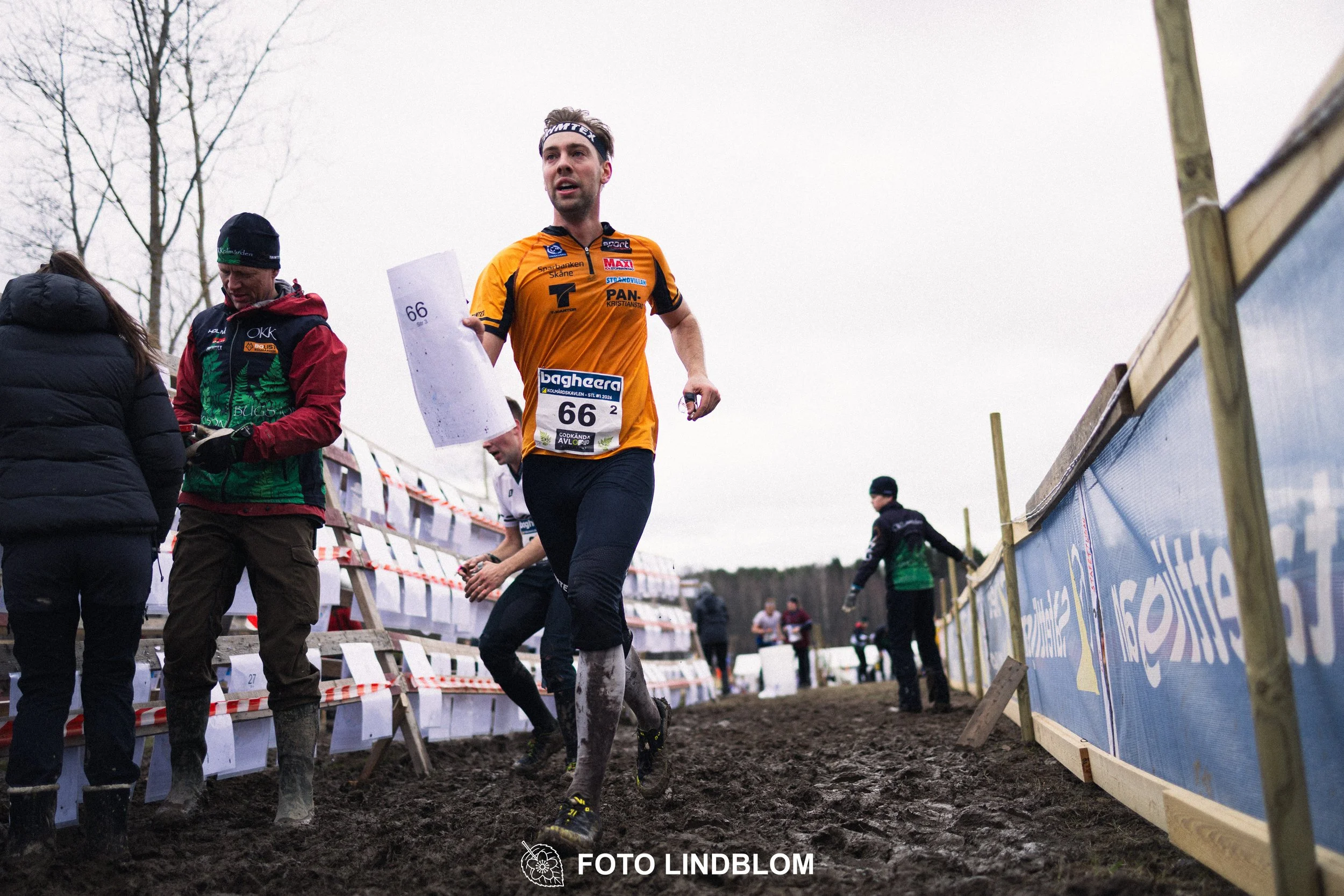 A photo from Kolmårdskavlen during the Swedish relay league 2026, captured by Foto Lindblom.