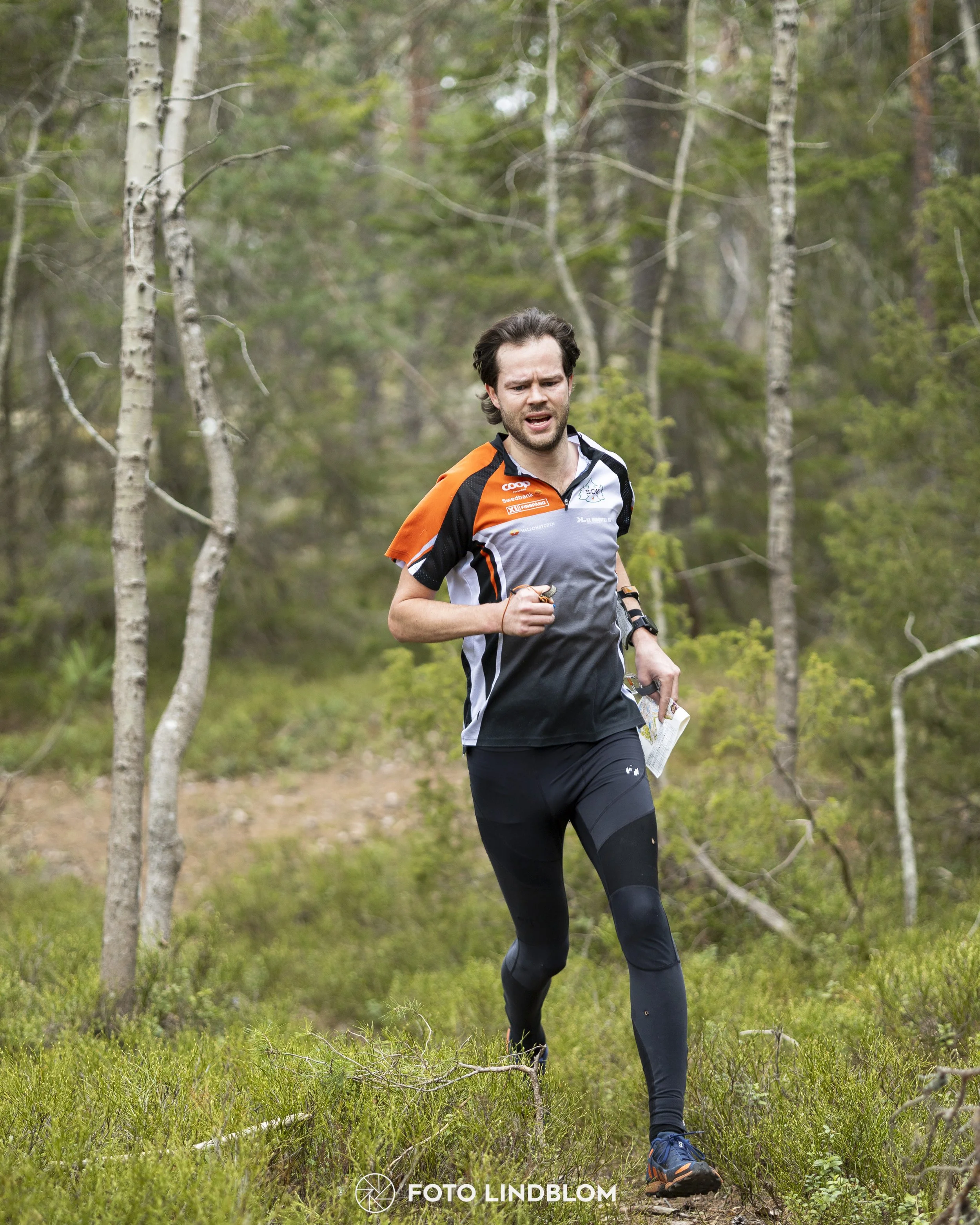 A picture from the orienteering competition "Orminge Medeln"