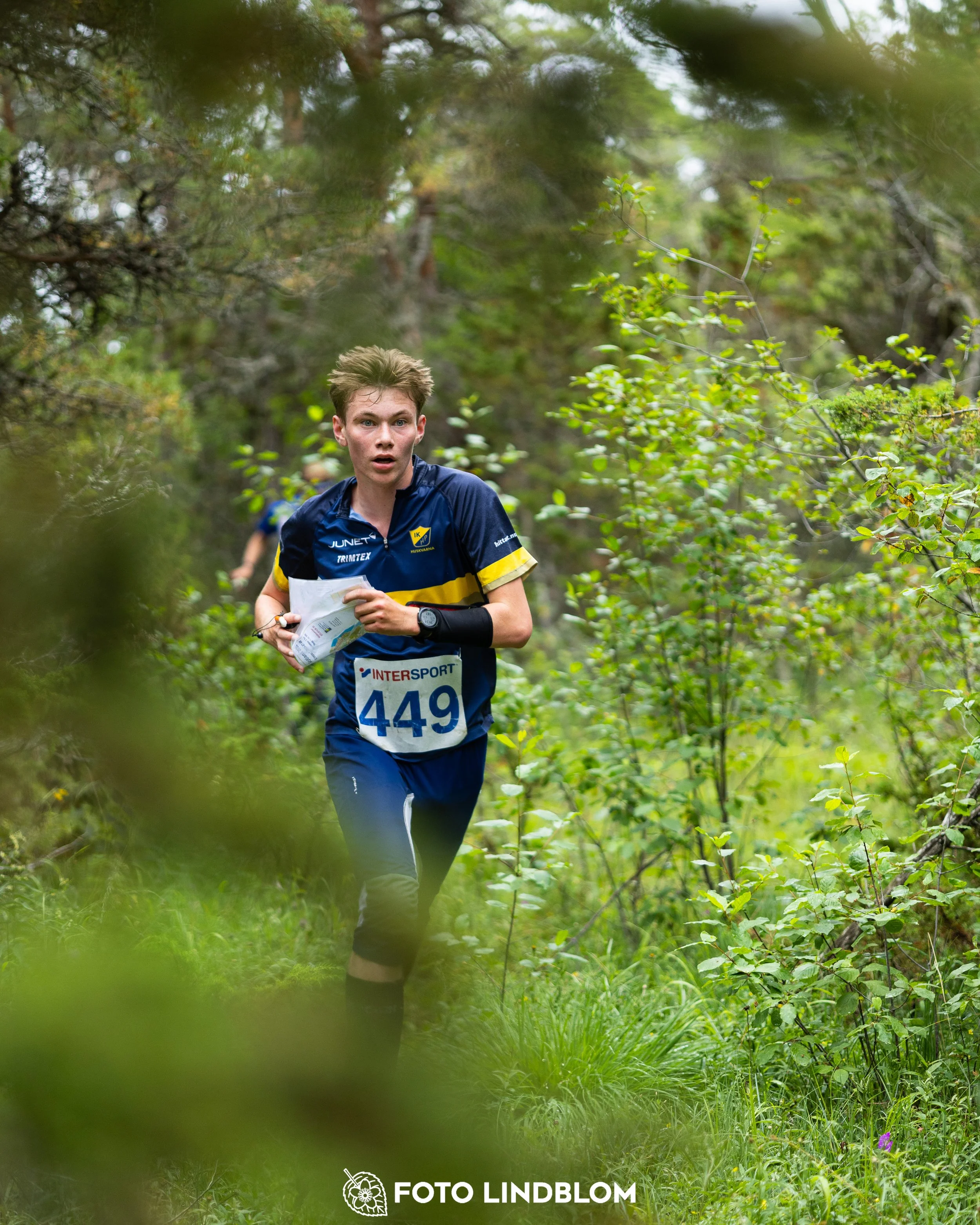 A picture from the Gotlands 3-Dagars orienteering competition