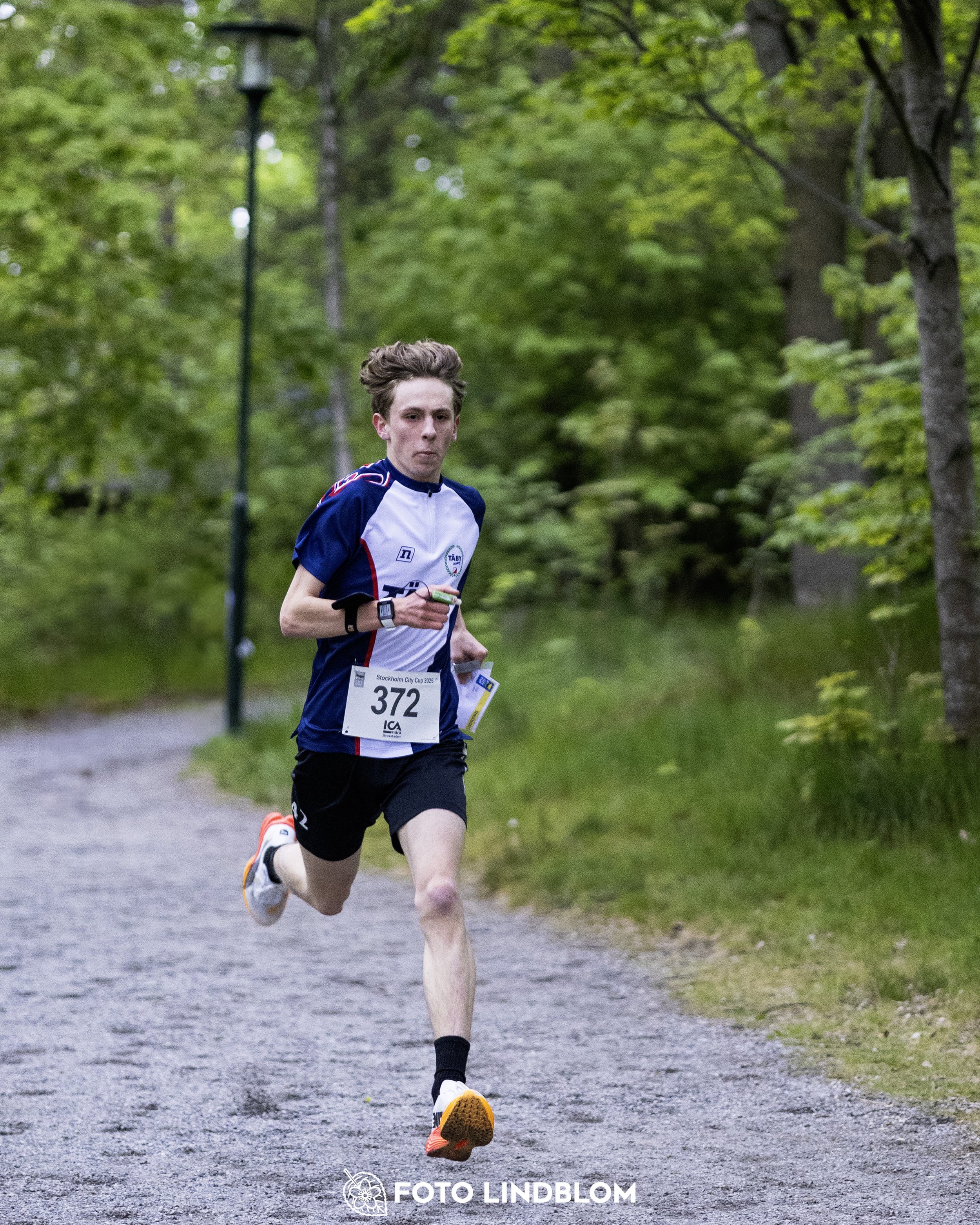 A picture from the secund stage of the Stockholm City Cup sprint orienteering competition