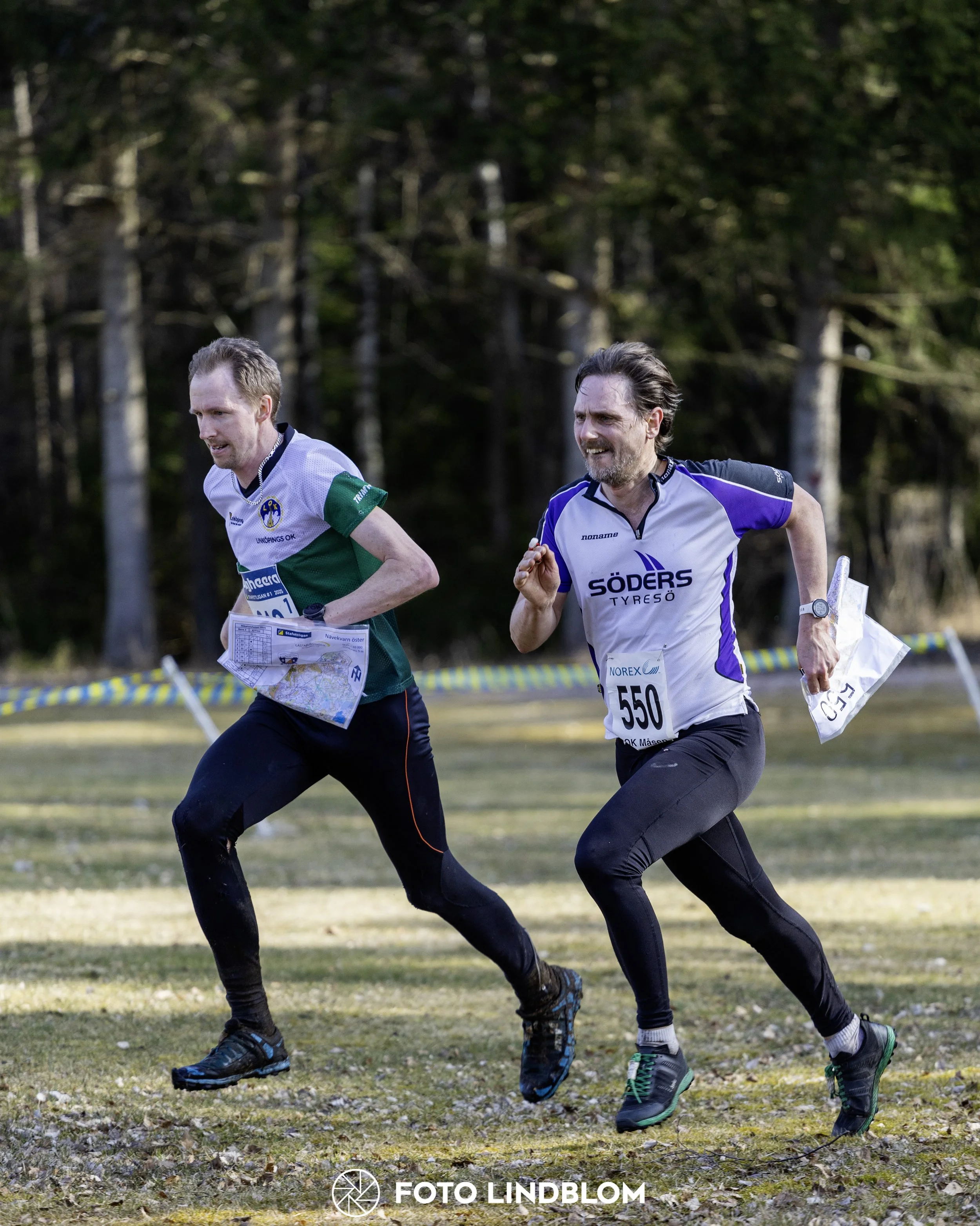 A picture from the orienteering relay competition "Måsen Staffeten"