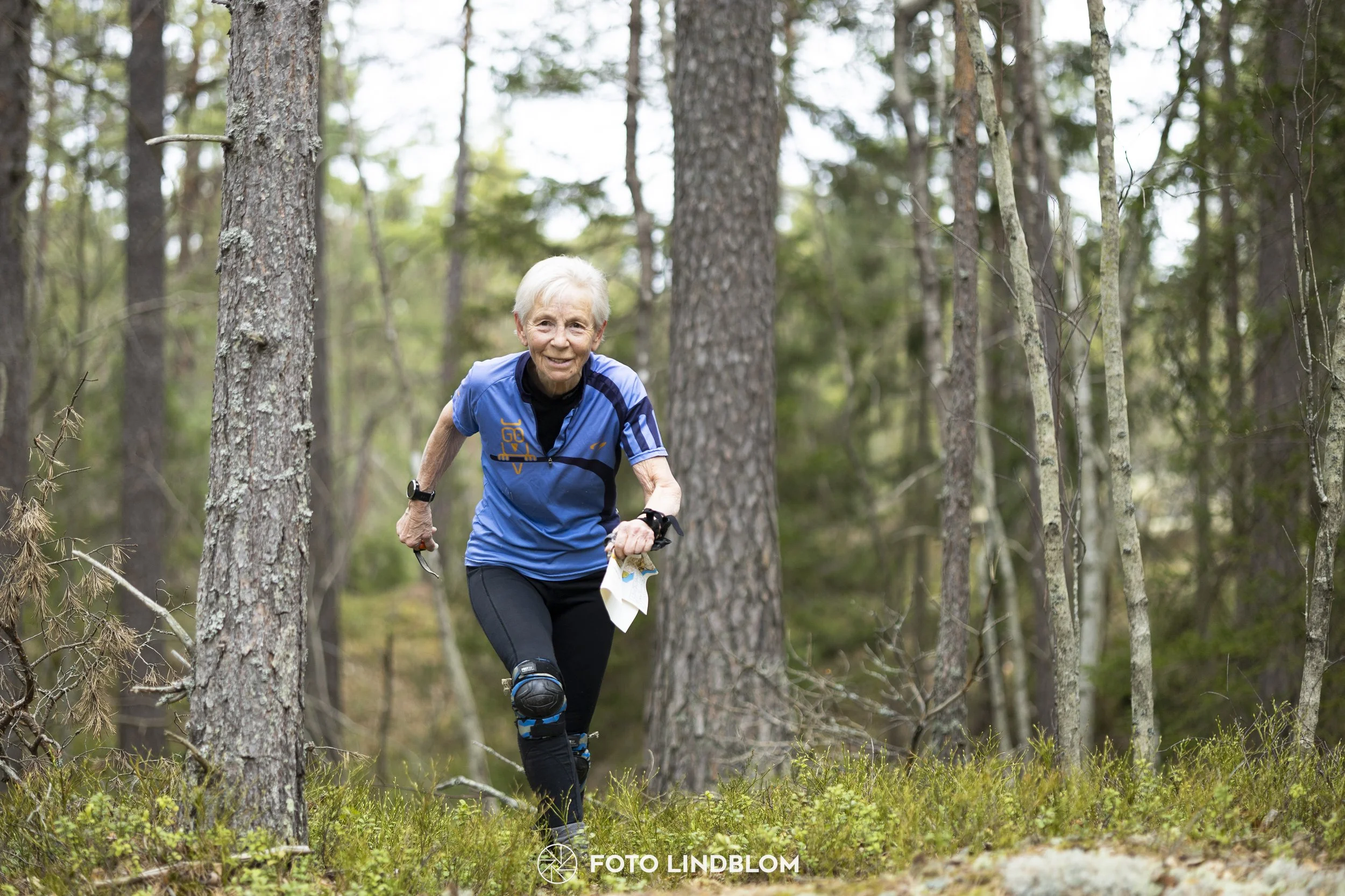 A picture from the orienteering competition "Orminge Medeln"