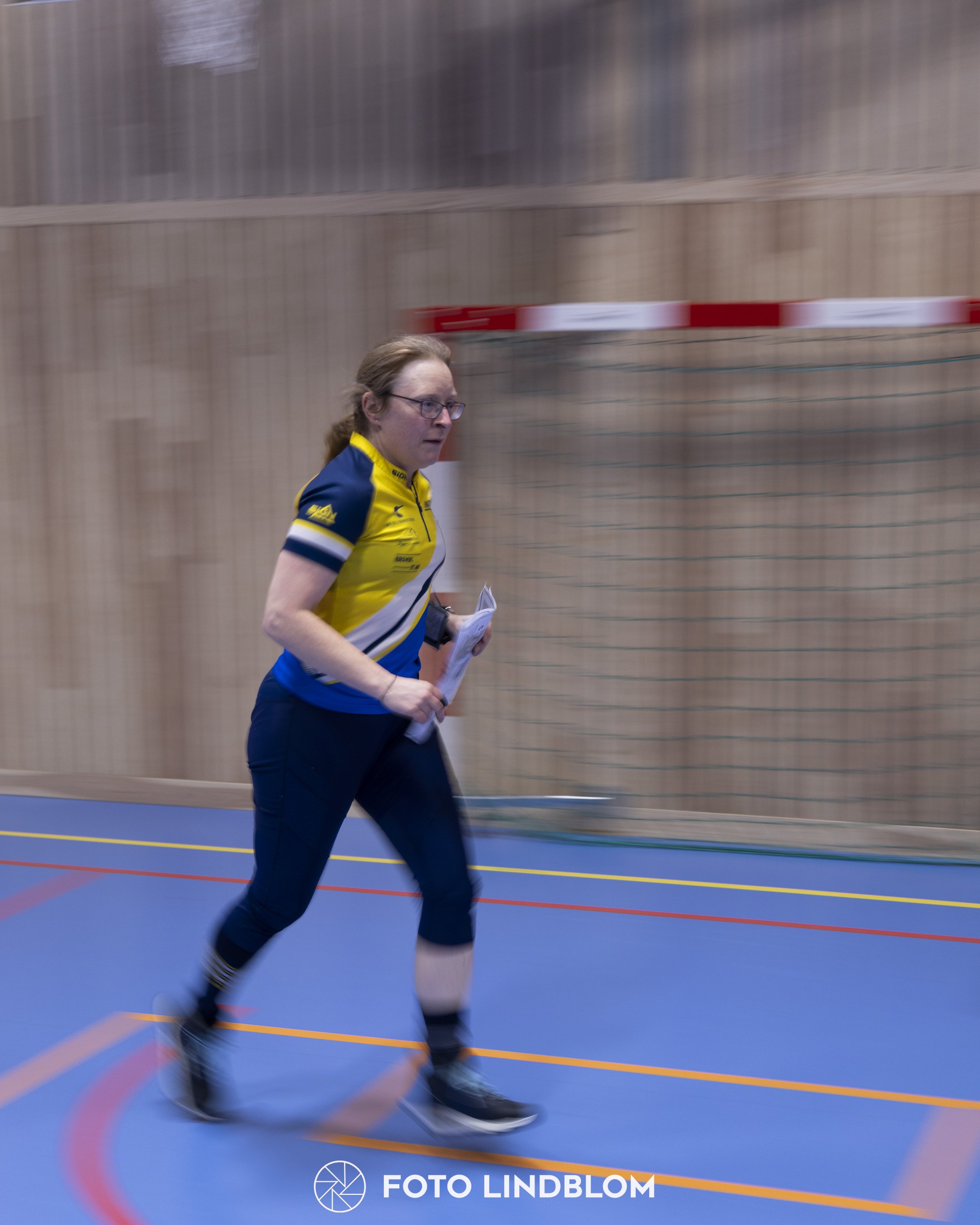 A picture from the orienteering indoor competition "Stockholm Indoor Cup"