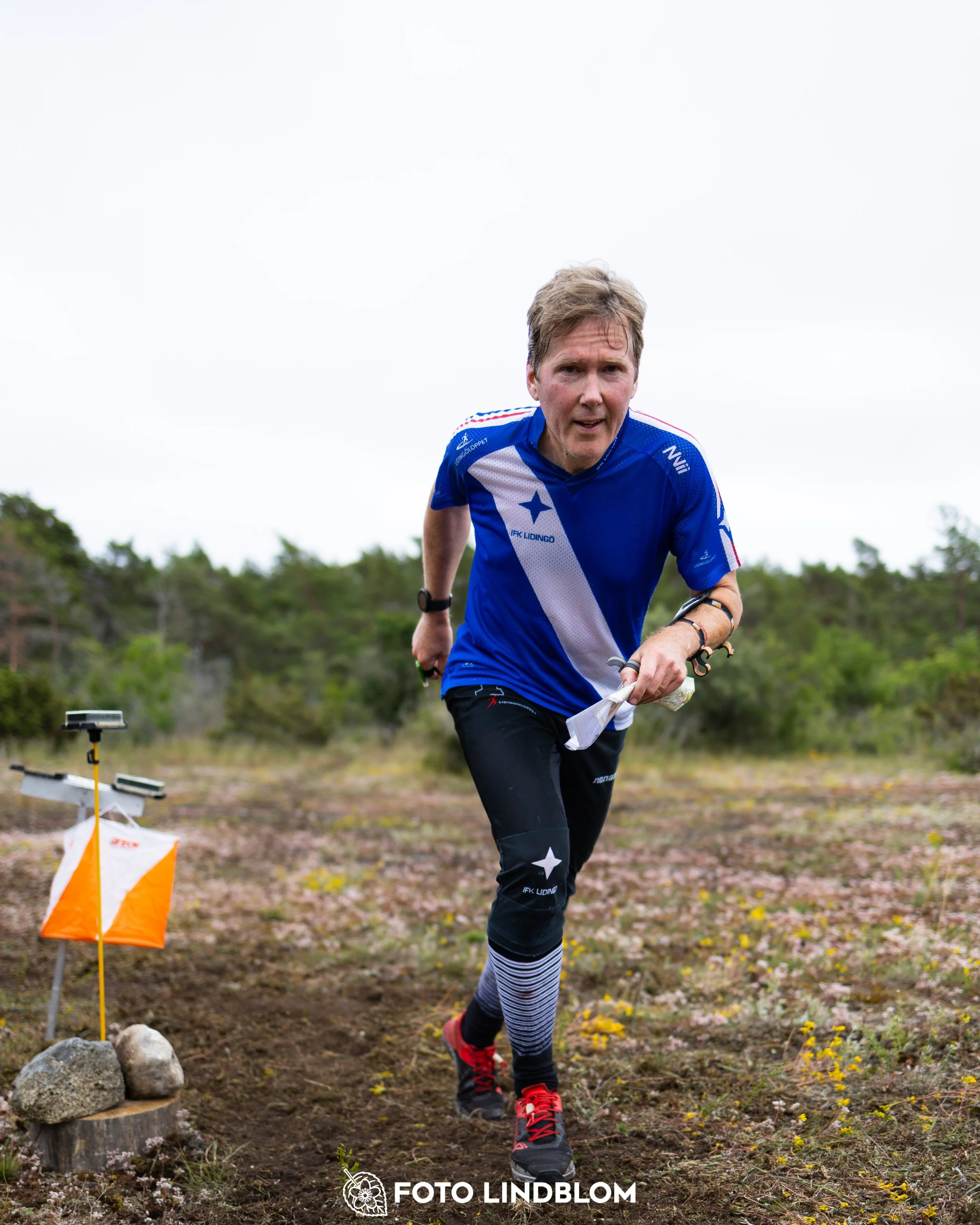 A picture from the Gotlands 3-Dagars orienteering competition
