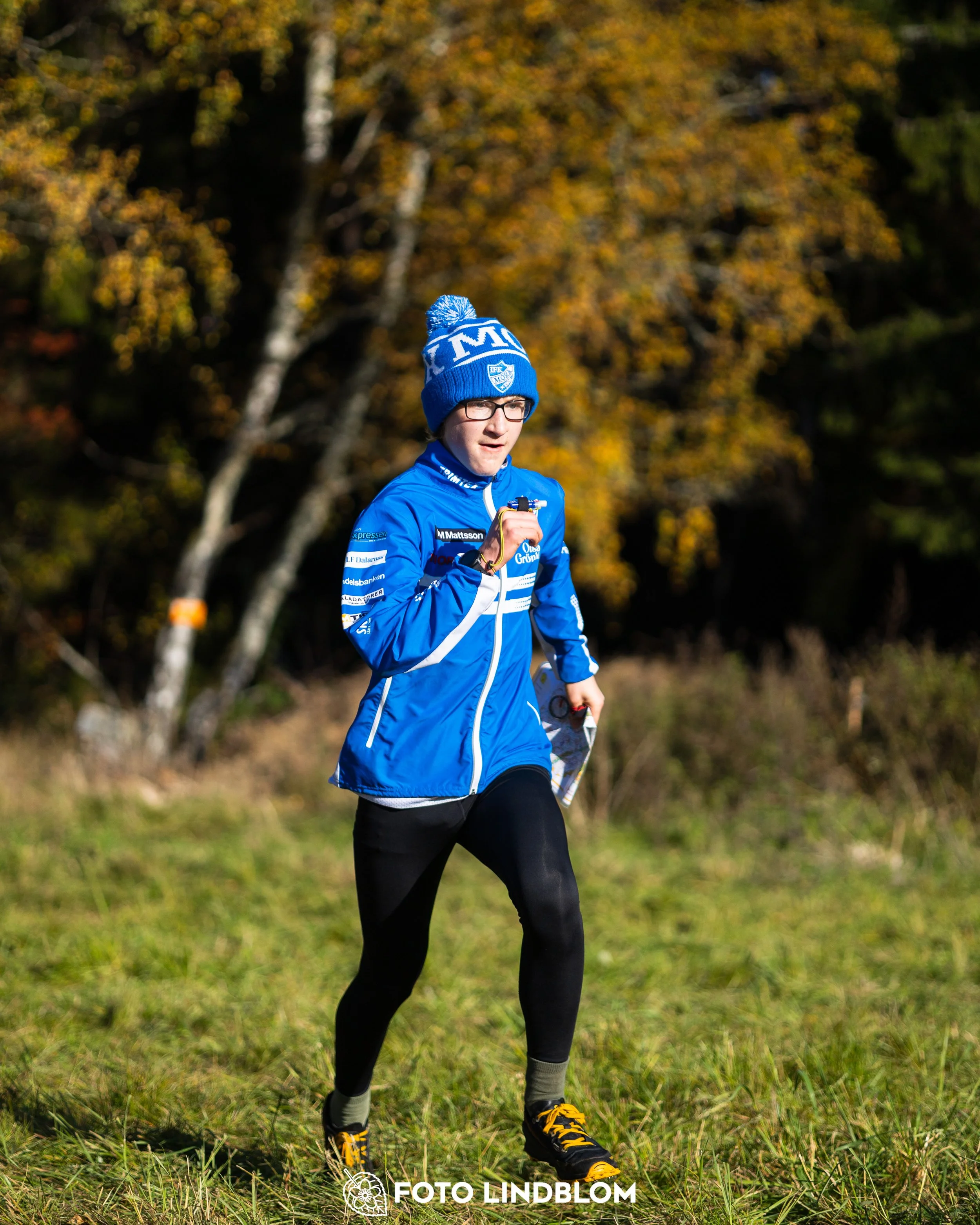 A picture from the 25-Manna orienteering event taken by Foto Lindblom