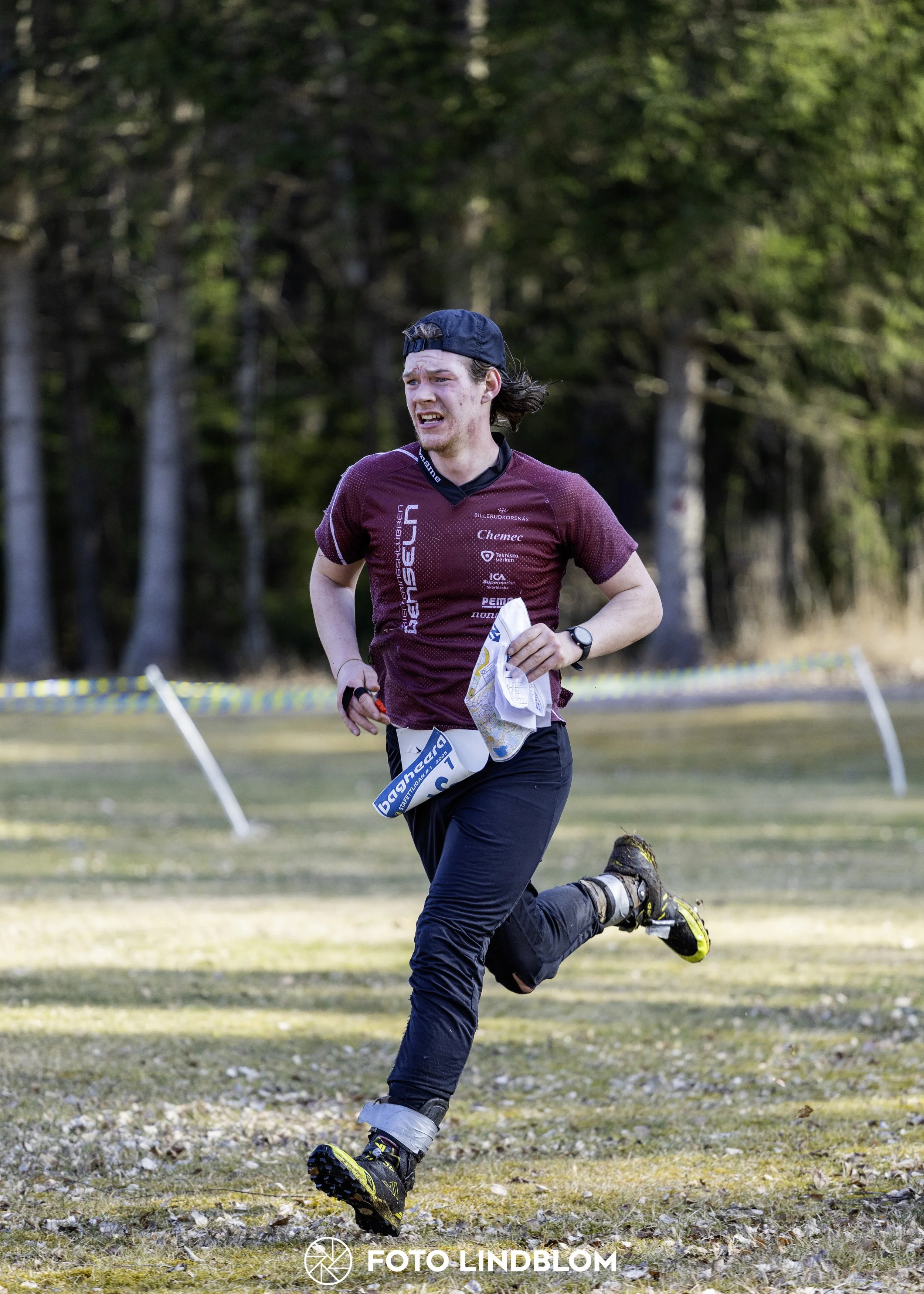 A picture from the orienteering relay competition "Måsen Staffeten"