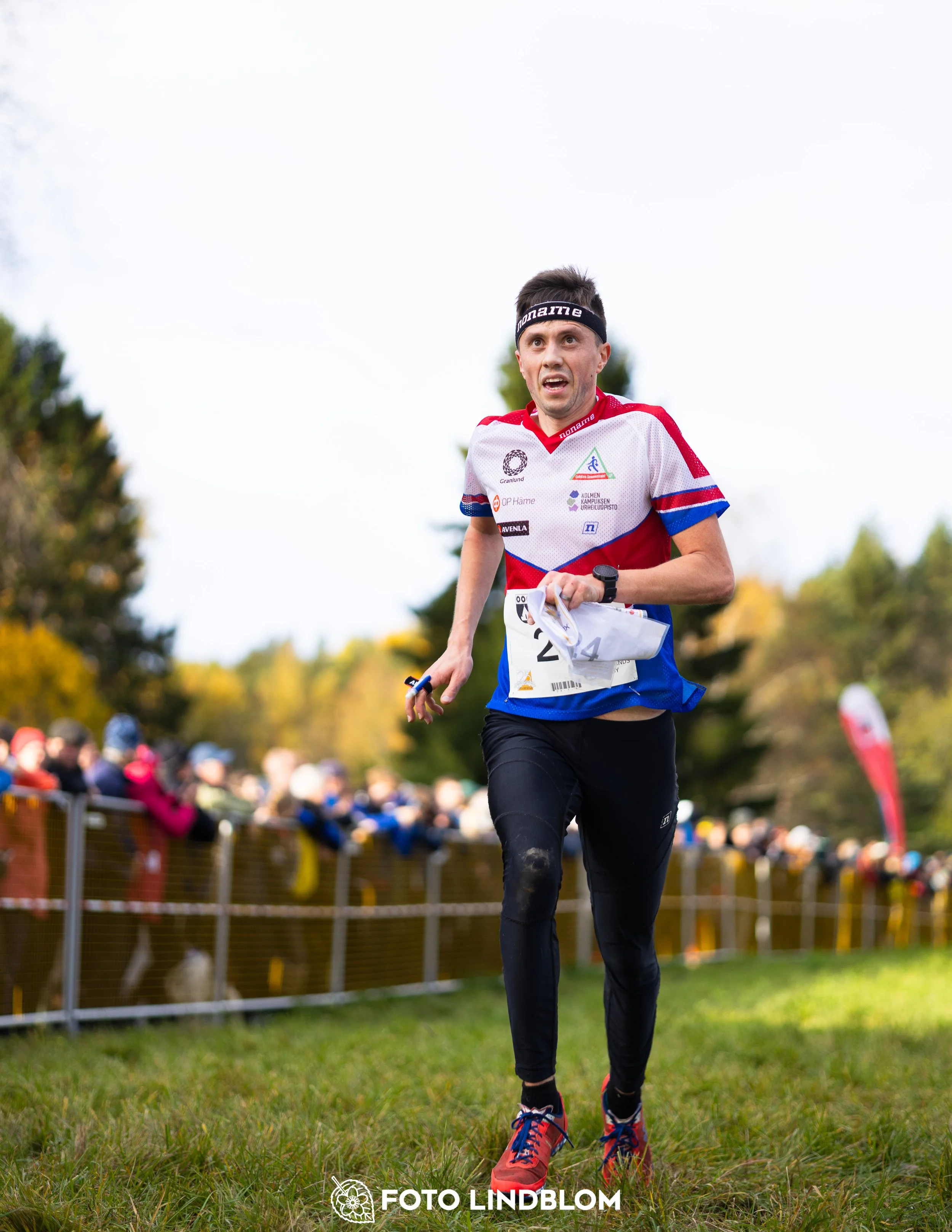 A picture from the 25-Manna orienteering event taken by Foto Lindblom