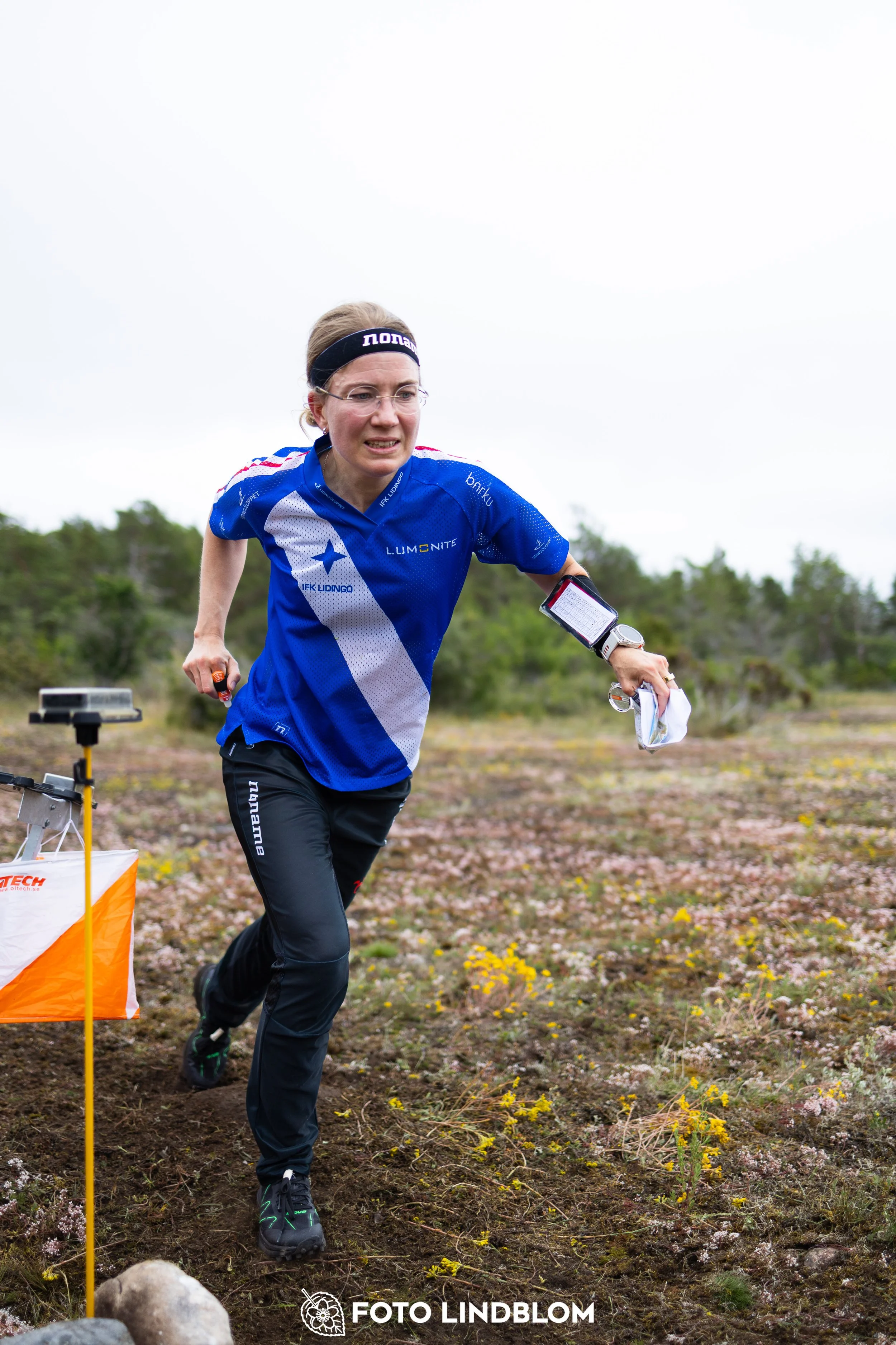 A picture from the Gotlands 3-Dagars orienteering competition