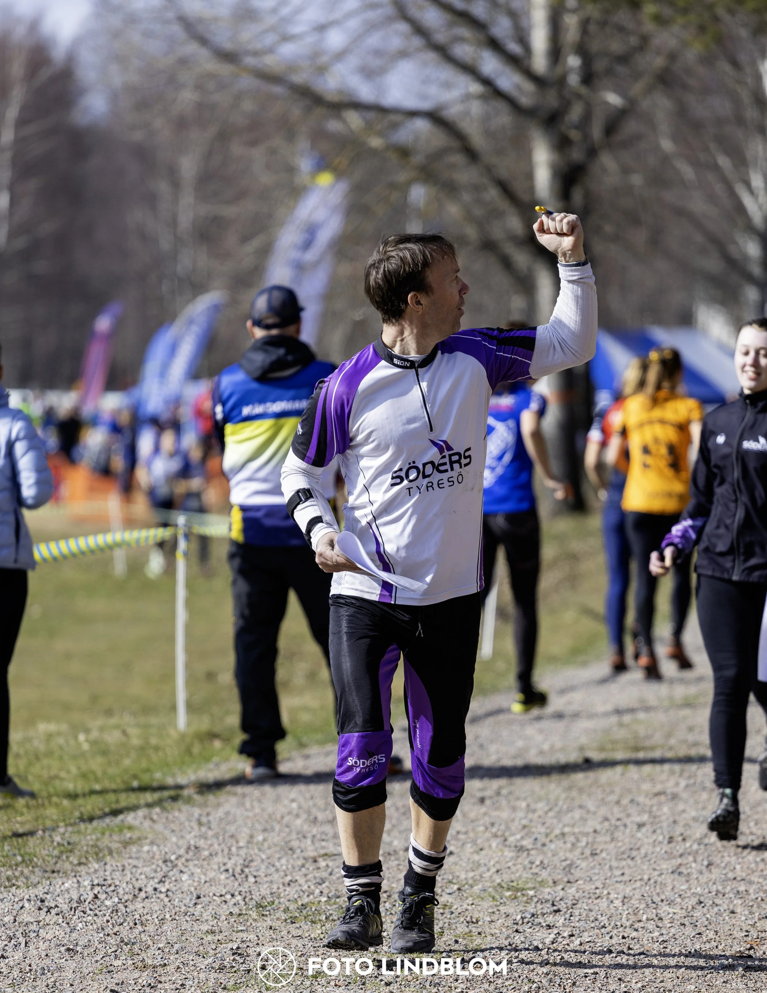 A picture from the orienteering relay competition "Måsen Staffeten"