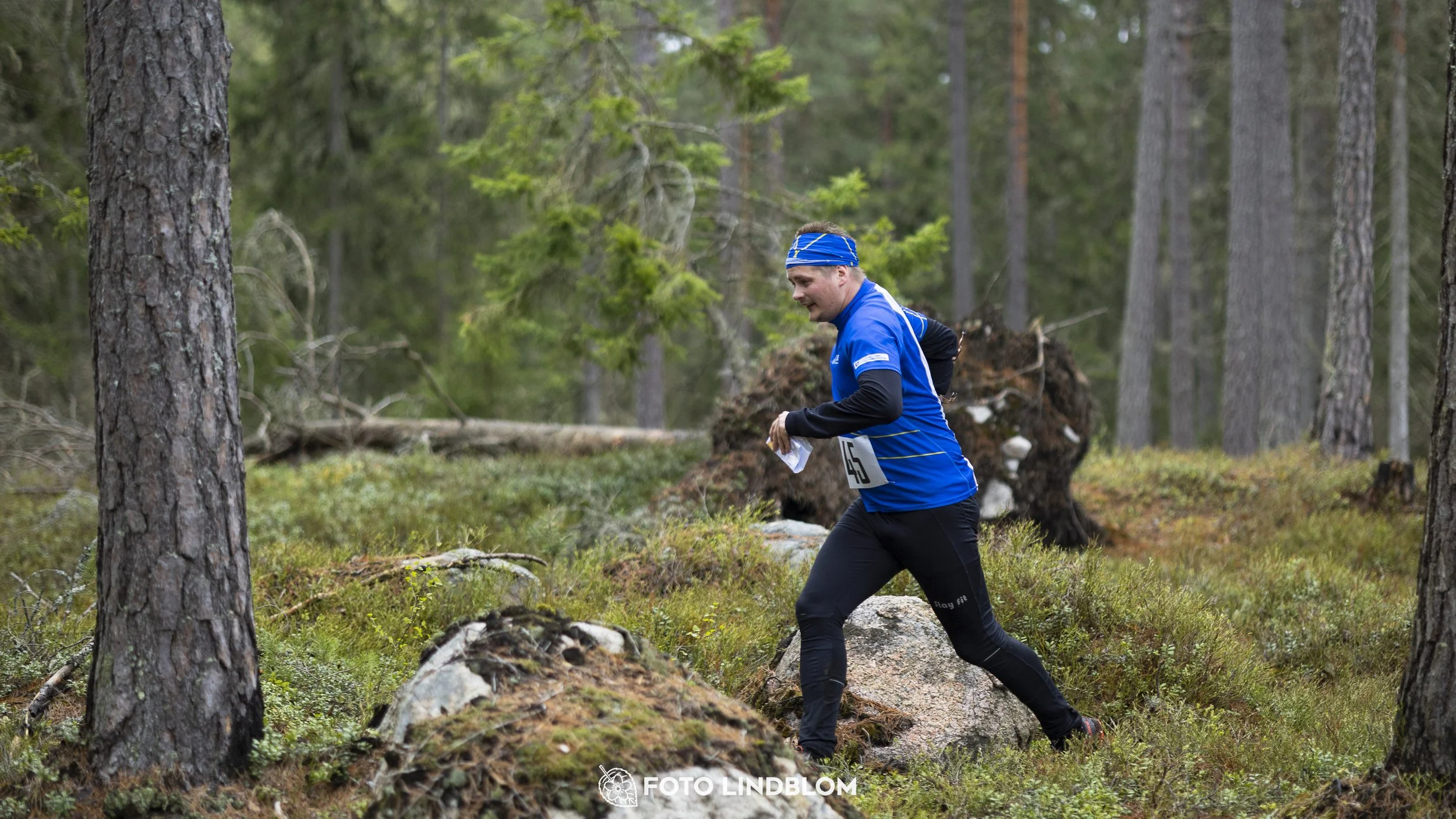 A picture from the orienteering competition "Prästtomtadubbeln"