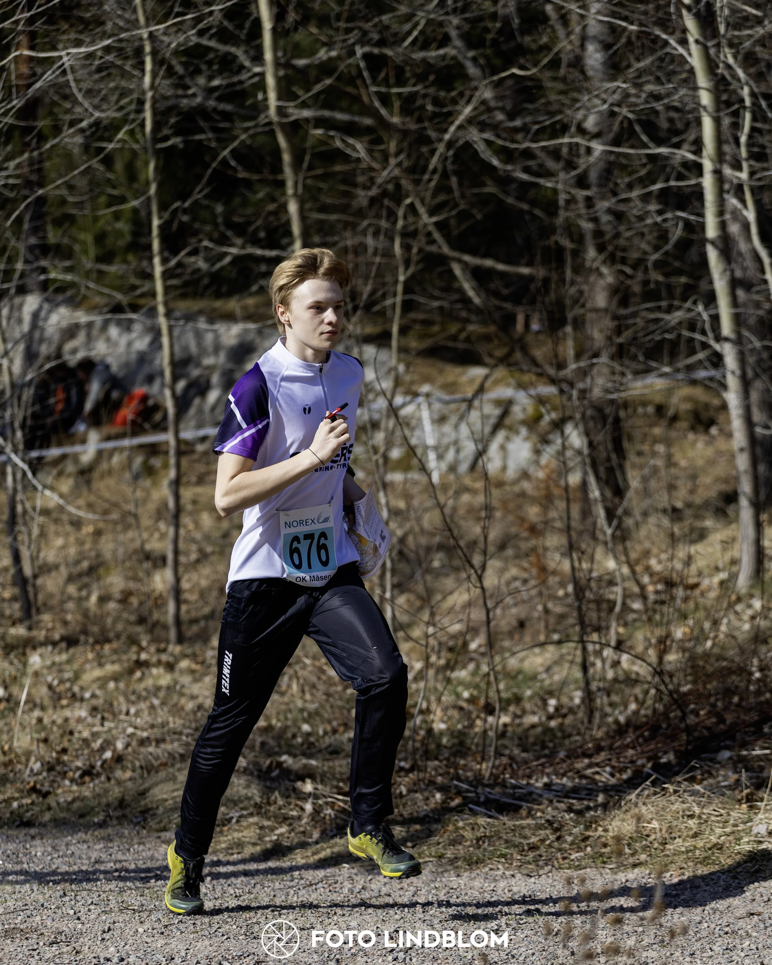 A picture from the orienteering relay competition "Måsen Staffeten"