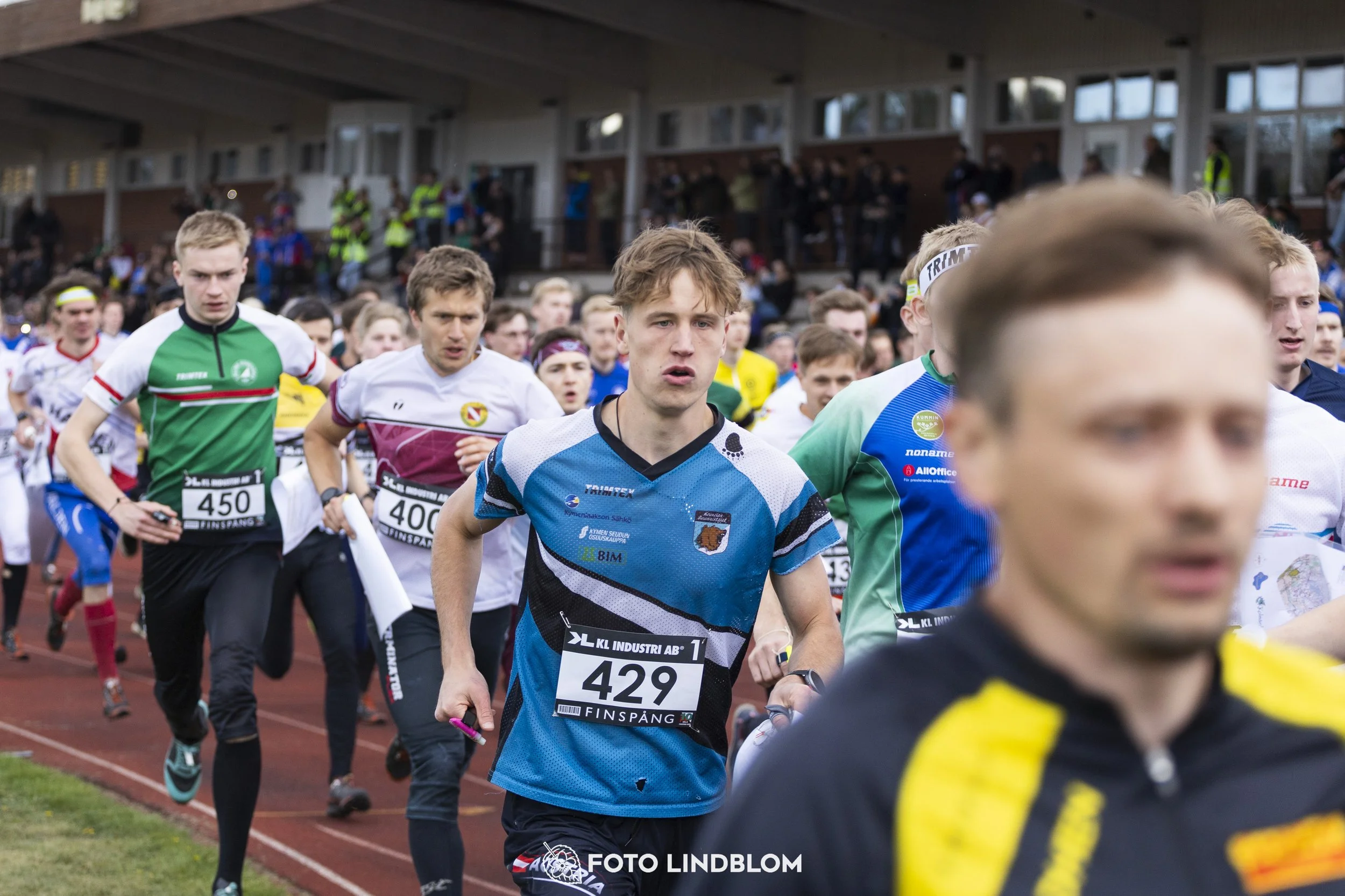 A picture from the 10-Mila orienteering competition