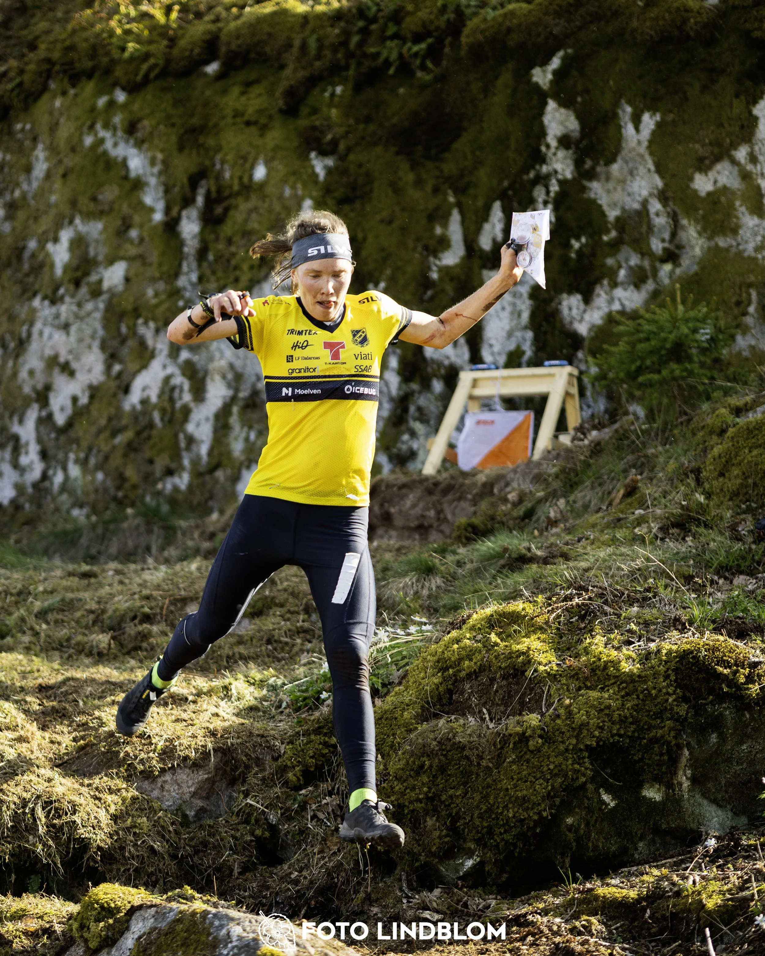 A picture from the third stage of the Swedish League orienteering competition