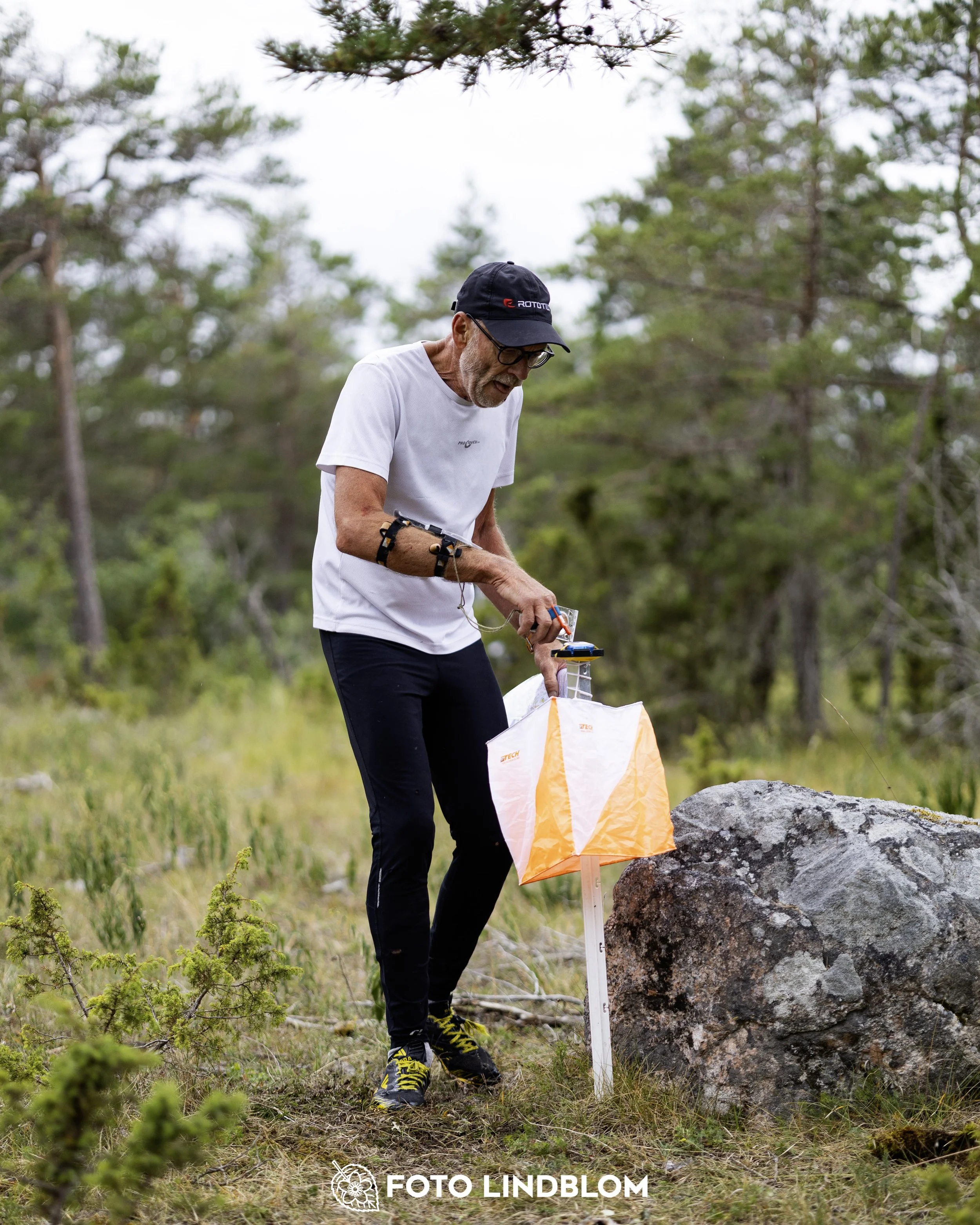 A picture from the Gotlands 2-Dagars orienteering competition