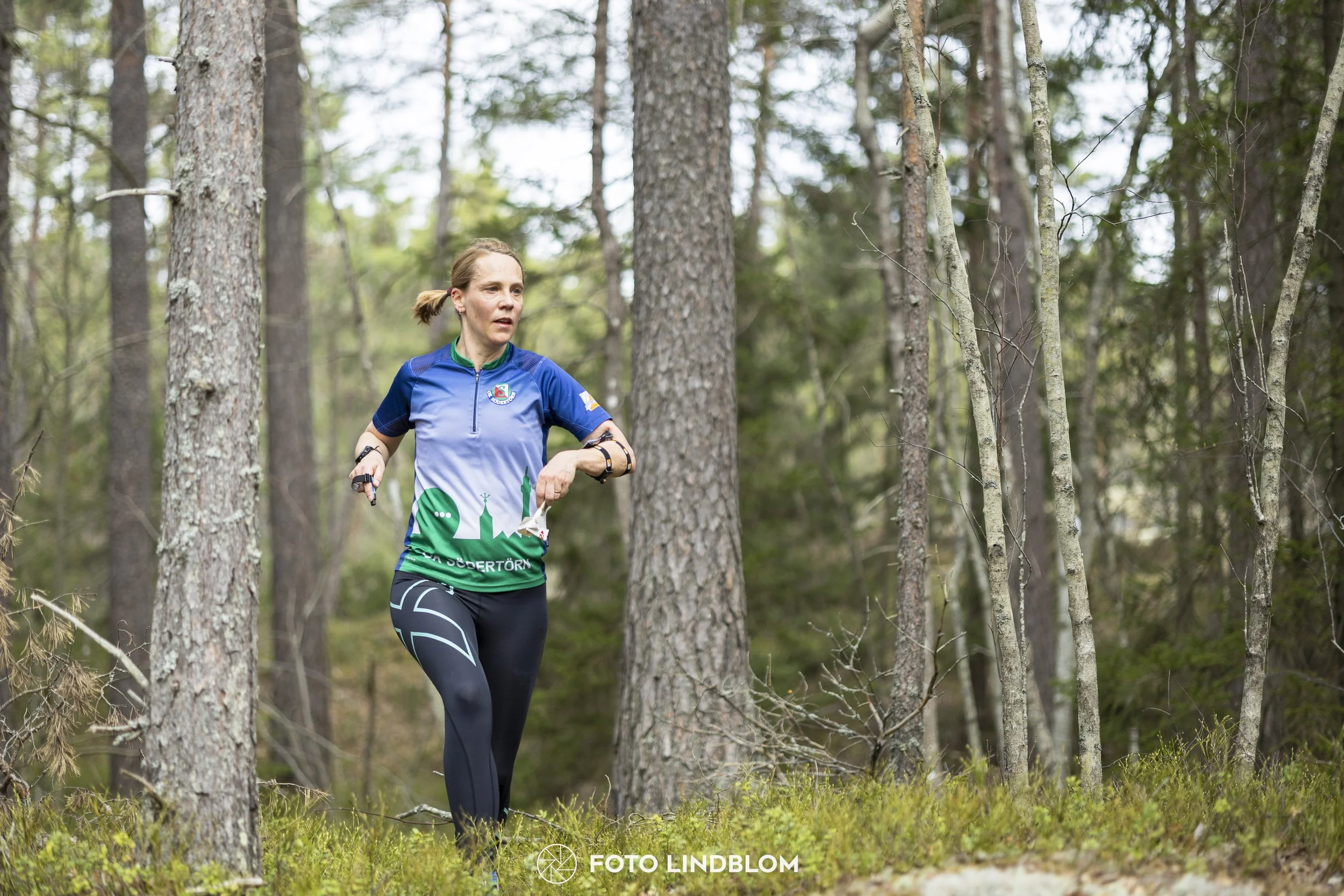 A picture from the orienteering competition "Orminge Medeln"