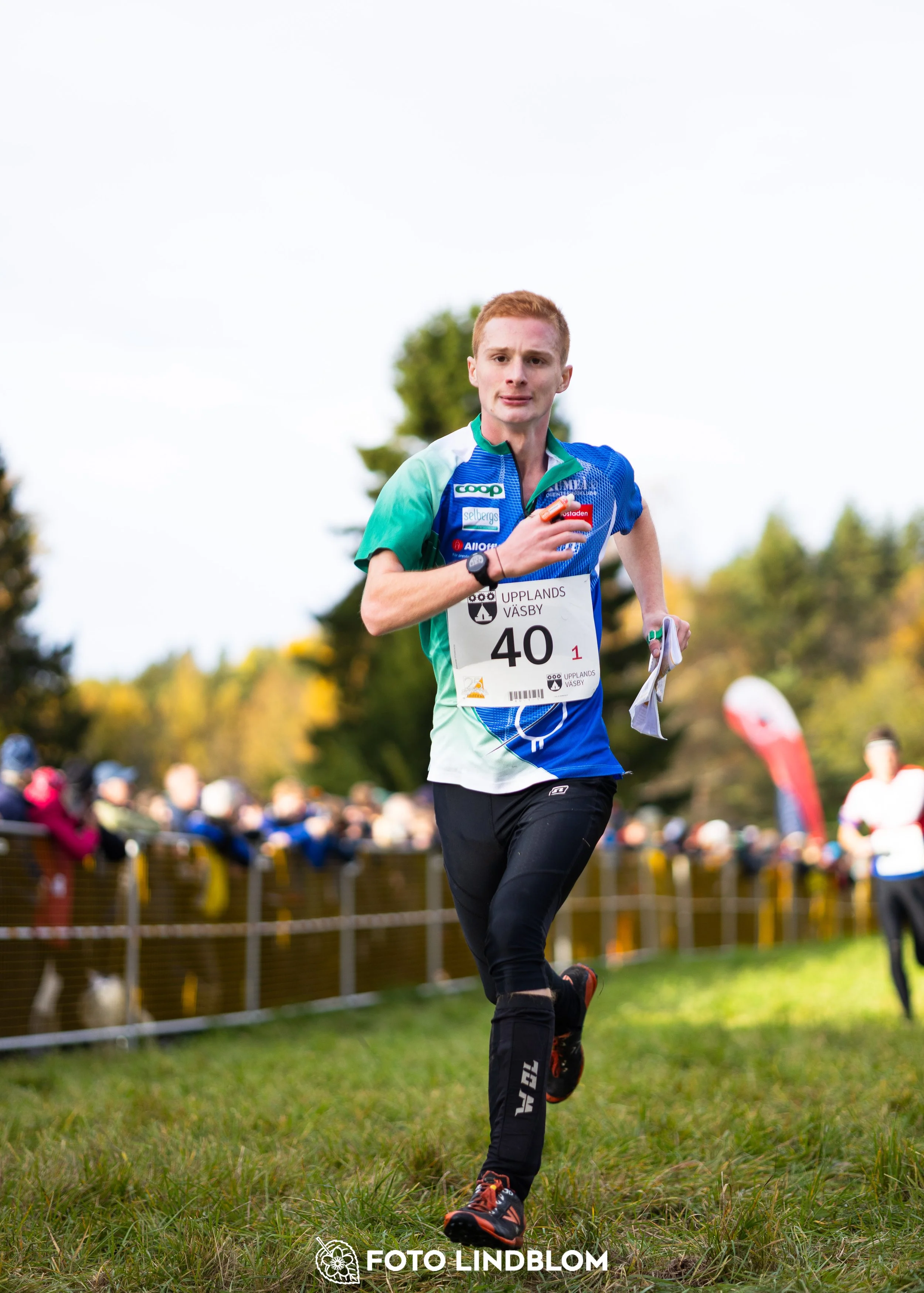 A picture from the 25-Manna orienteering event taken by Foto Lindblom