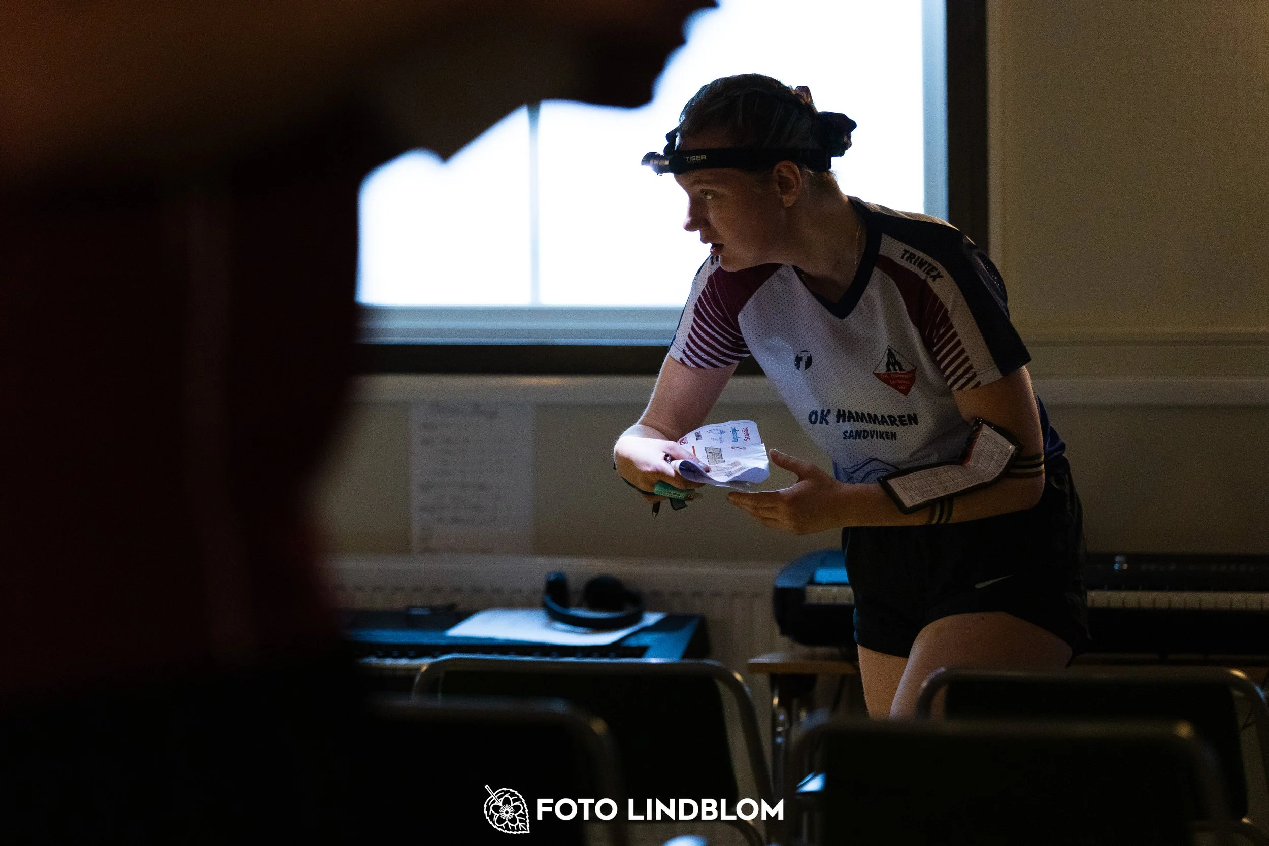 A picture from the indoor orienteering event Viken Indoor taken by Foto Lindblom