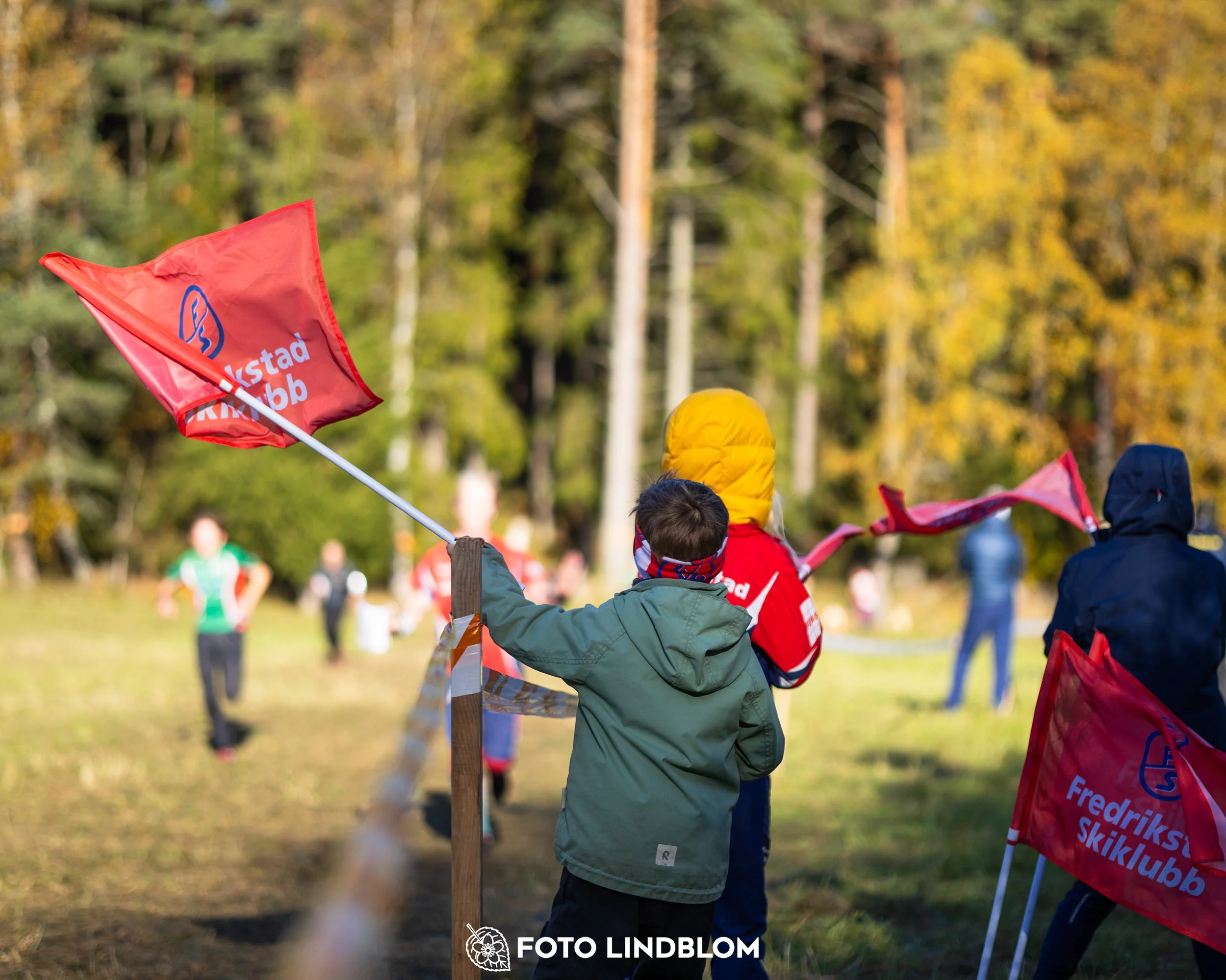 A picture from the 25-Manna orienteering event taken by Foto Lindblom