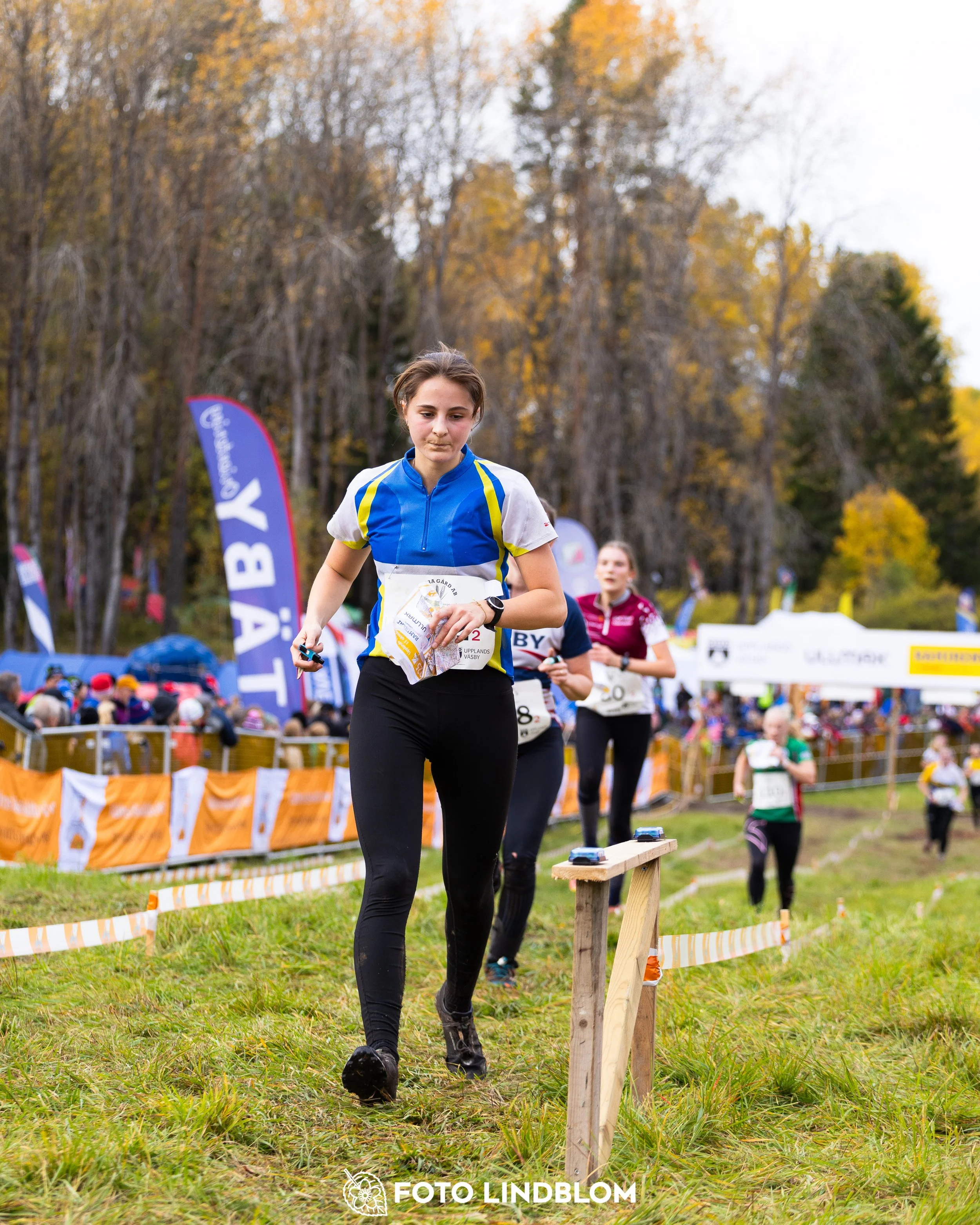 A picture from the 25-Manna orienteering event taken by Foto Lindblom
