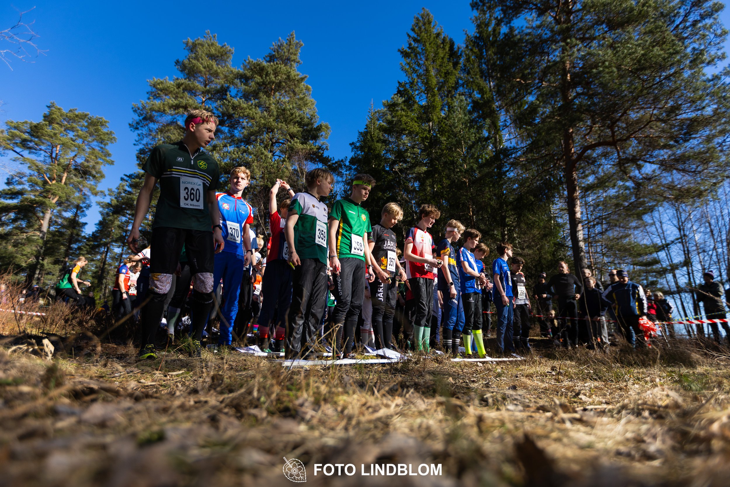 A moment from the Måsenstafetten 2026 relay event in Sweden, photographed by Foto Lindblom.