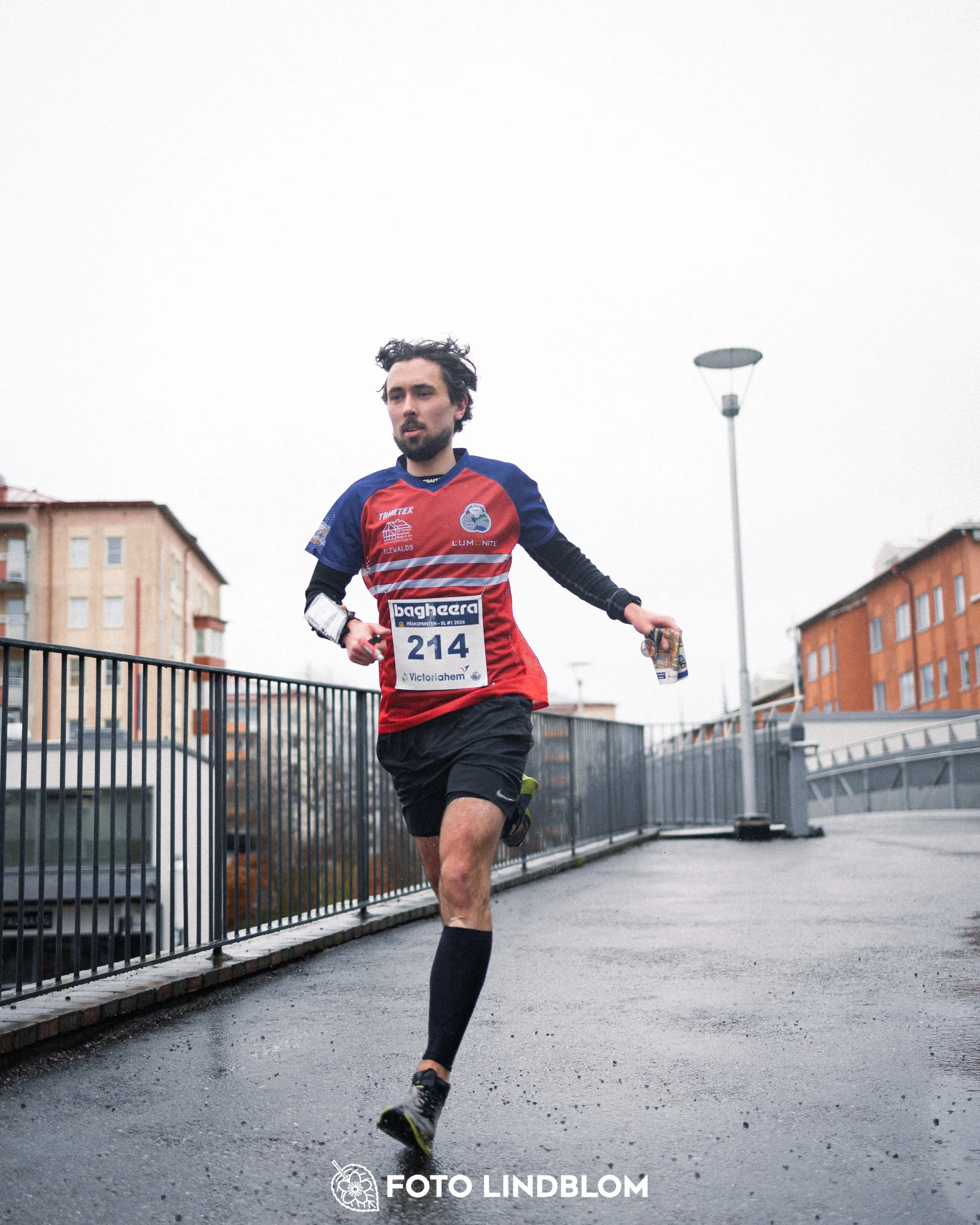 A photo from an orienteering race in Stockholm during the Swedish League spring season 2026, captured by Foto Lindblom.