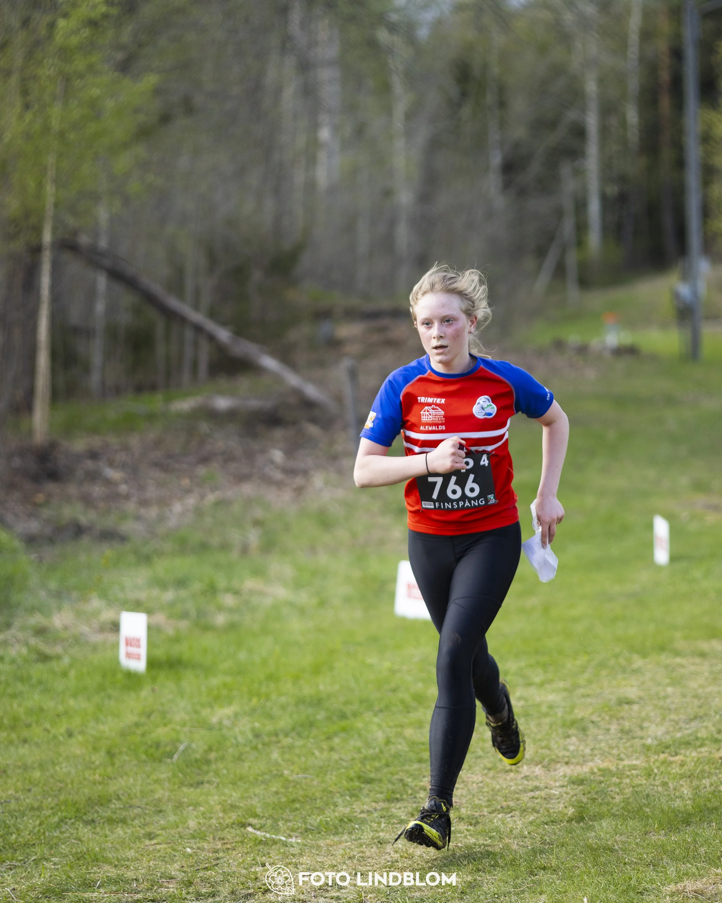 A picture from the youth relay at 10-Mila orienteering competition