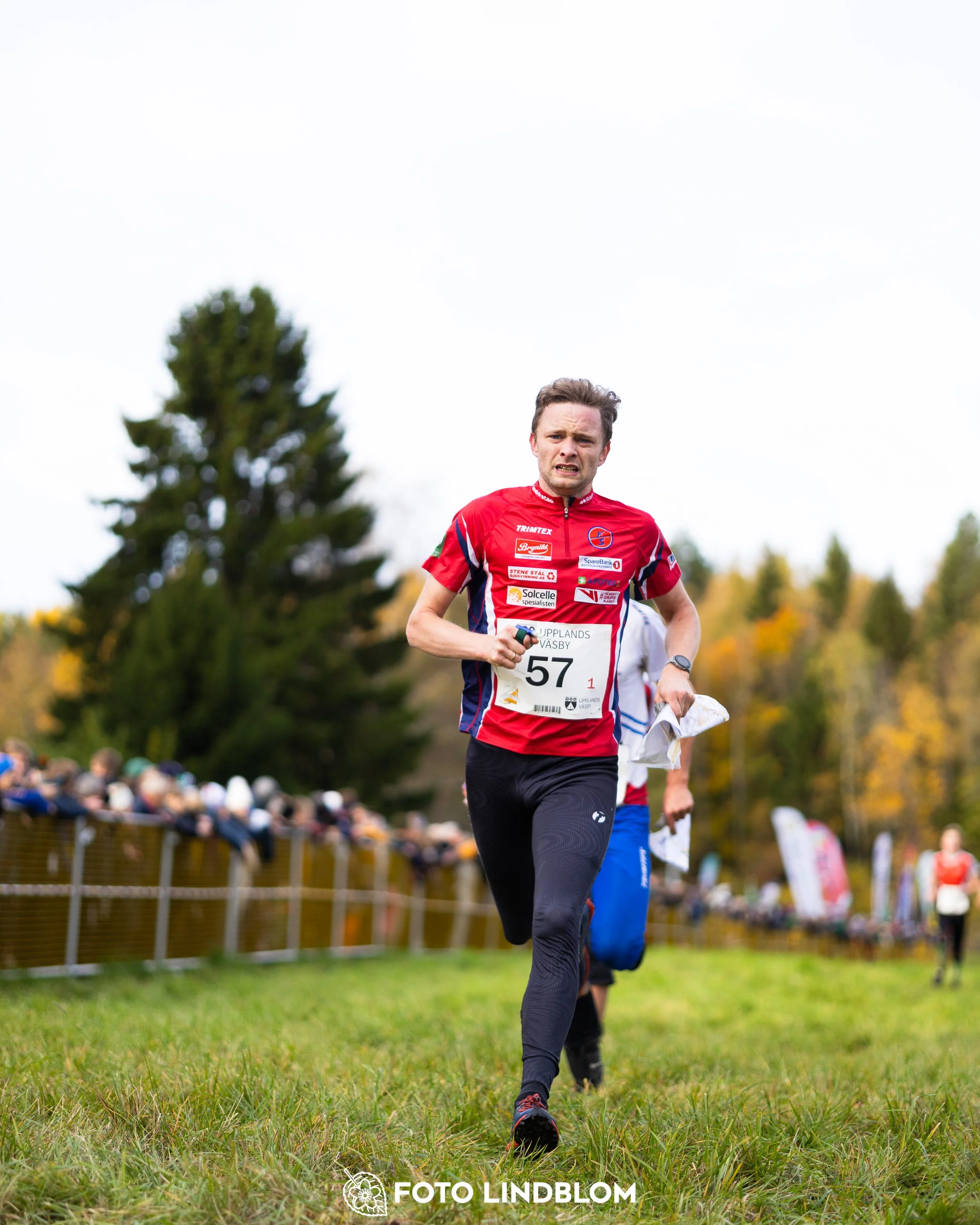 A picture from the 25-Manna orienteering event taken by Foto Lindblom